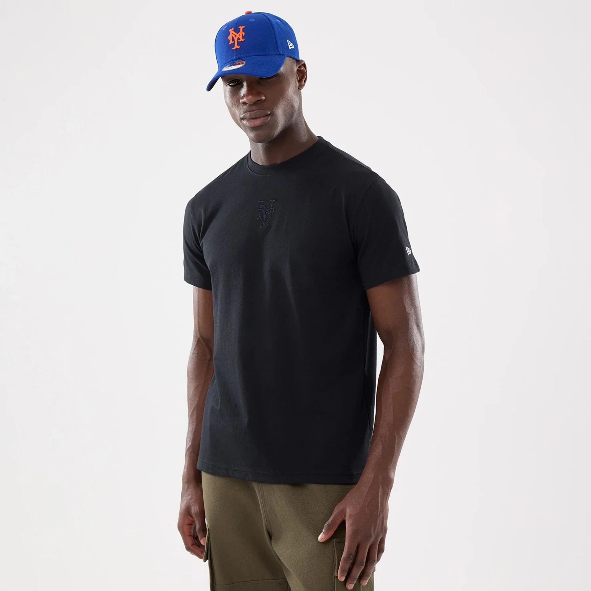 New York Mets MLB Cartoon Black T-Shirt