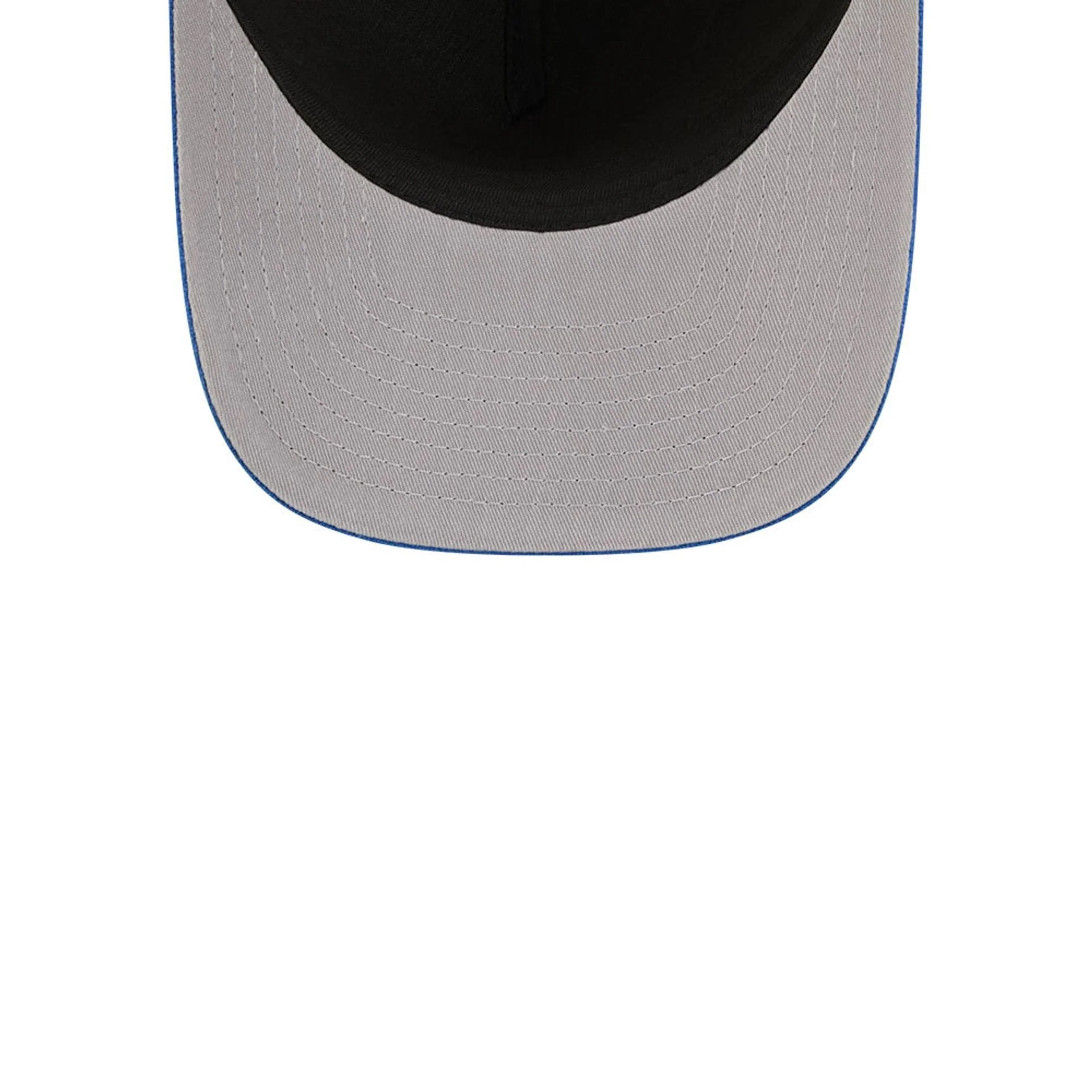 New York Mets MLB Grained Blue 9FIFTY A-Frame Snapback Adjustable Cap - Image 2