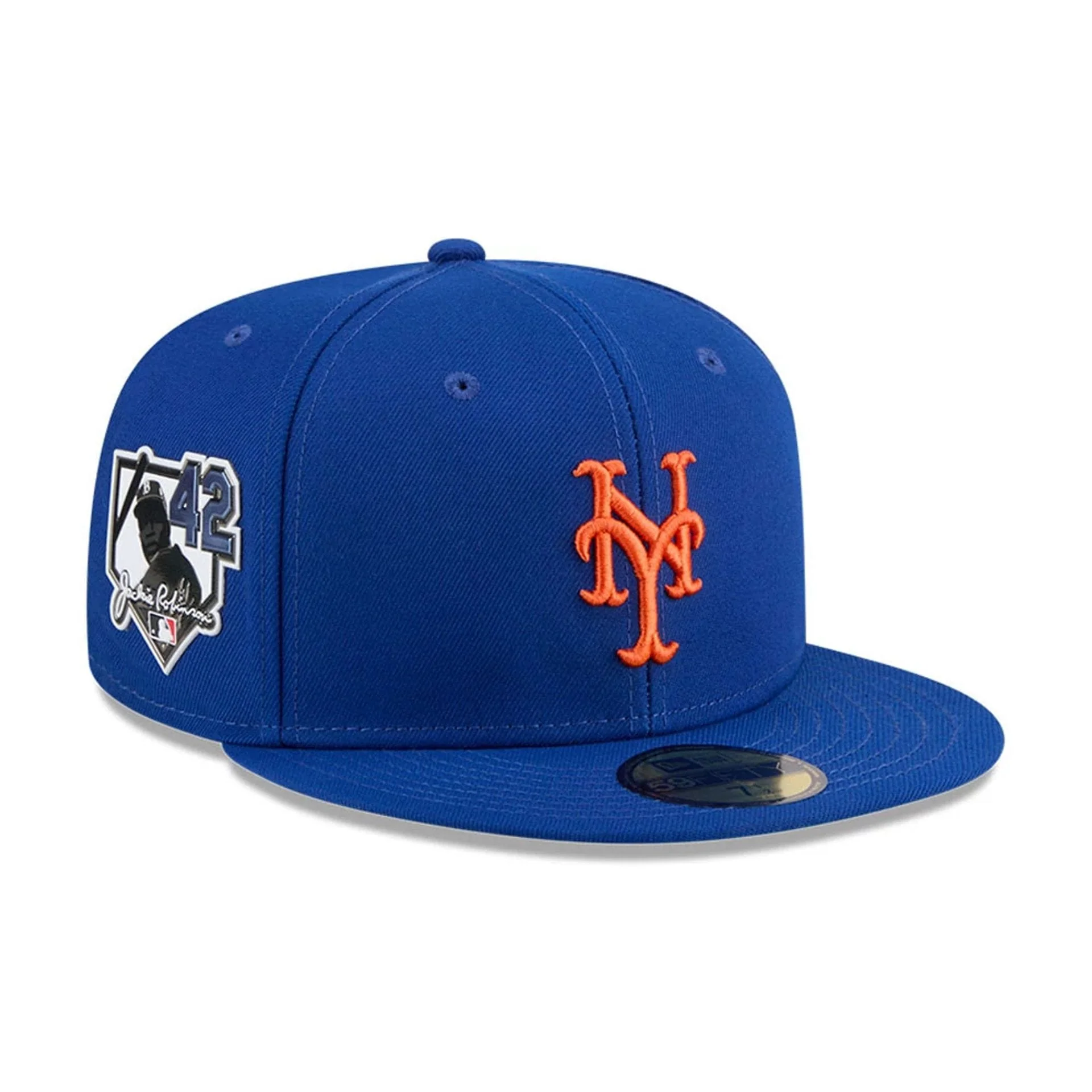 New York Mets MLB Jackie Robinson Blue 59FIFTY Fitted Cap