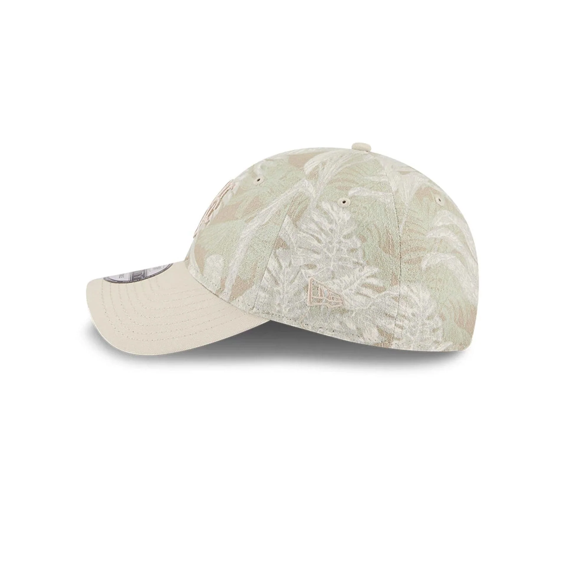 New York Mets MLB Leafy Palm Light Beige 9TWENTY Adjustable Cap - Image 5