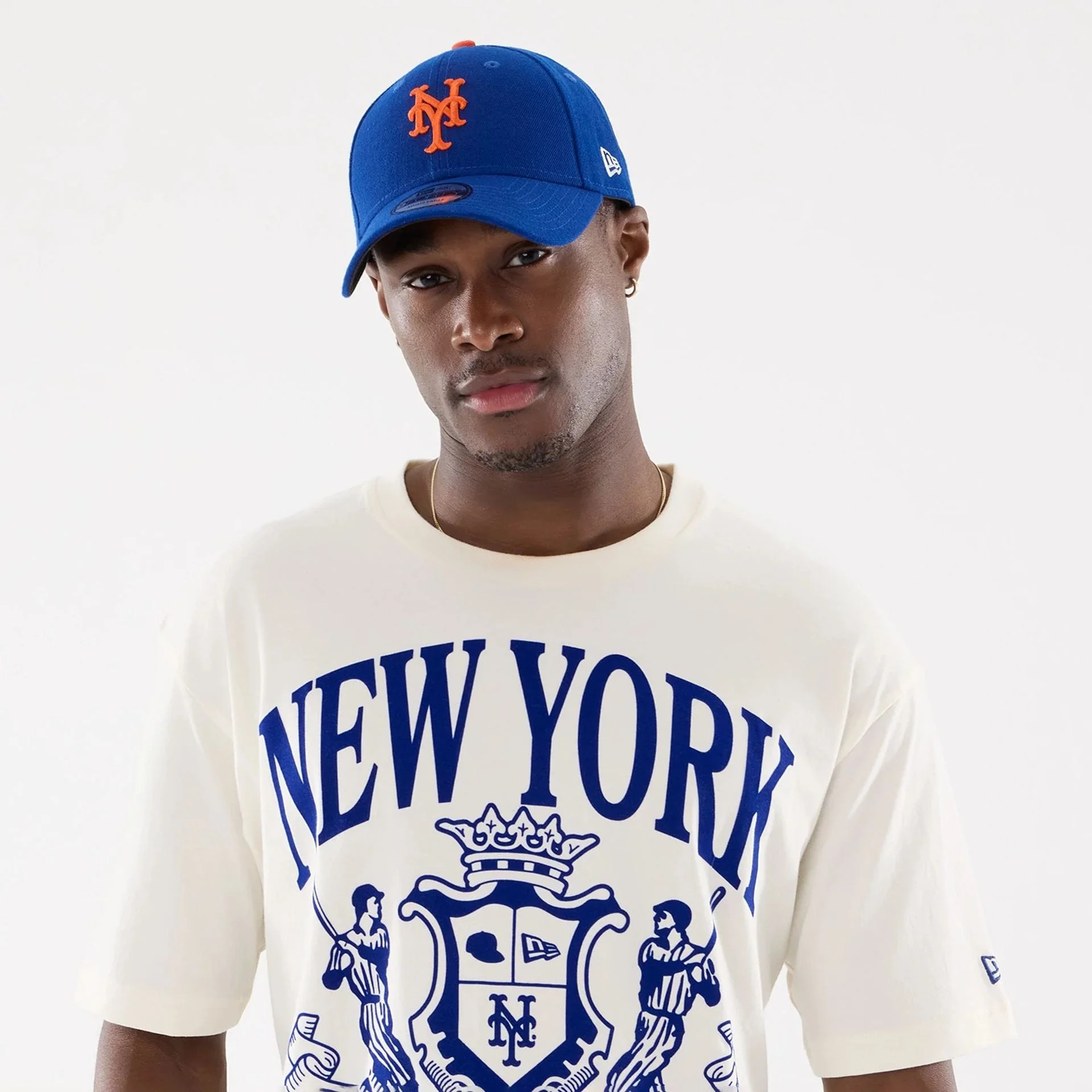 New York Mets MLB Life Graphic Light Beige T-Shirt - Image 6