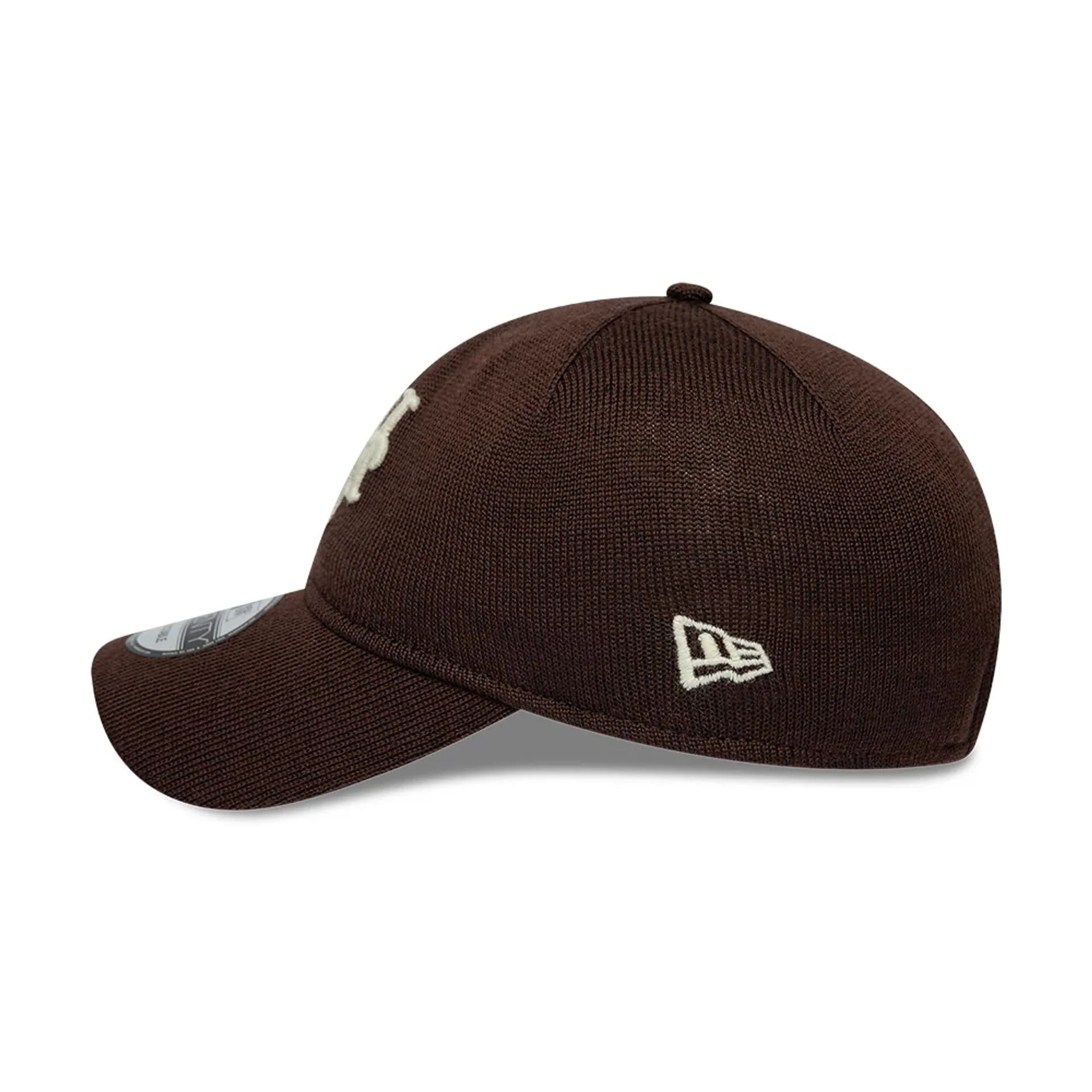 New York Mets MLB Merino Wool Dark Brown 9TWENTY Adjustable Cap - Image 5