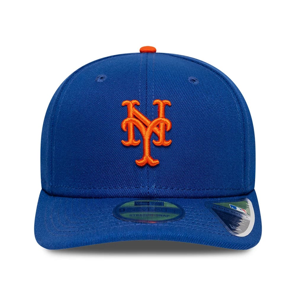 New York Mets MLB Player Replica Blue 9SEVENTY Stretch Snap Adjustable Cap - Image 2