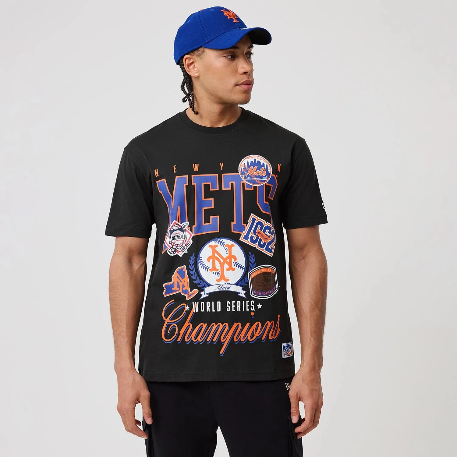 New York Mets MLB Sport Classic Black T-Shirt