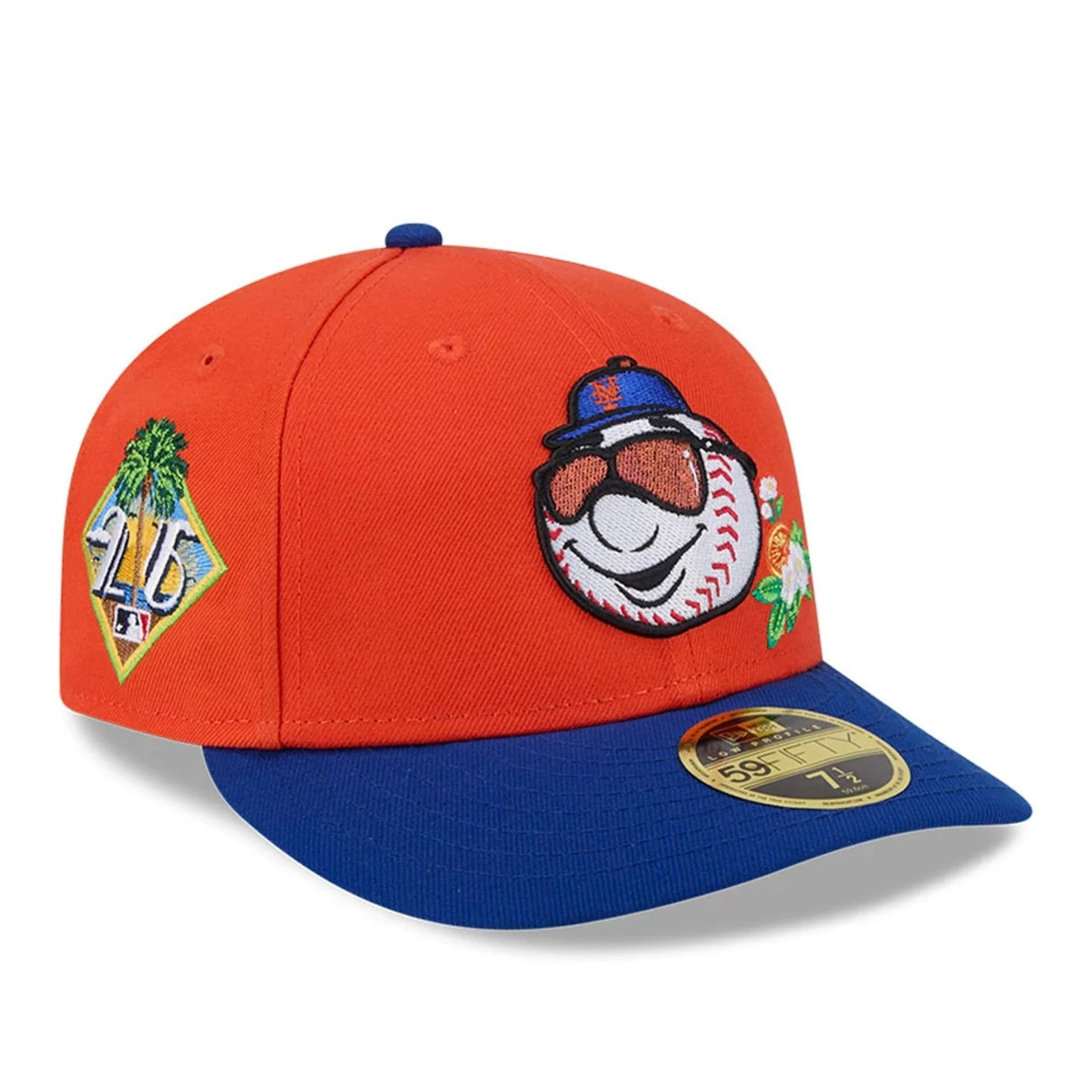 New York Mets MLB Spring Training 2026 Red Low Profile 59FIFTY Fitted Cap