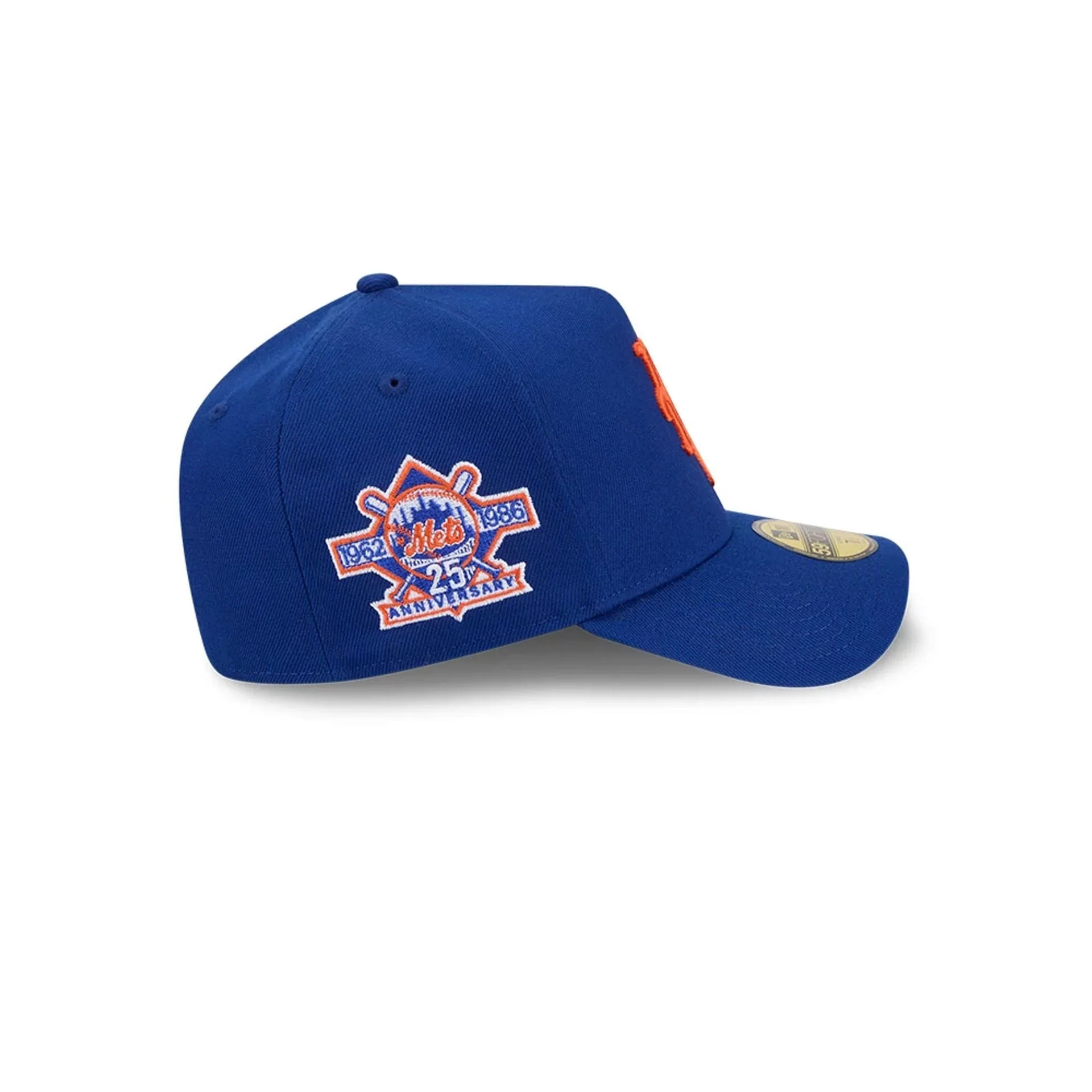 New York Mets MLB Team Side Blue 59FORTY A-Frame Fitted Cap - Image 7
