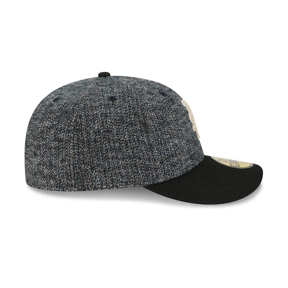 New York Mets MLB Tweedy Cotton Black 59FIFTY Fitted Cap - Image 6