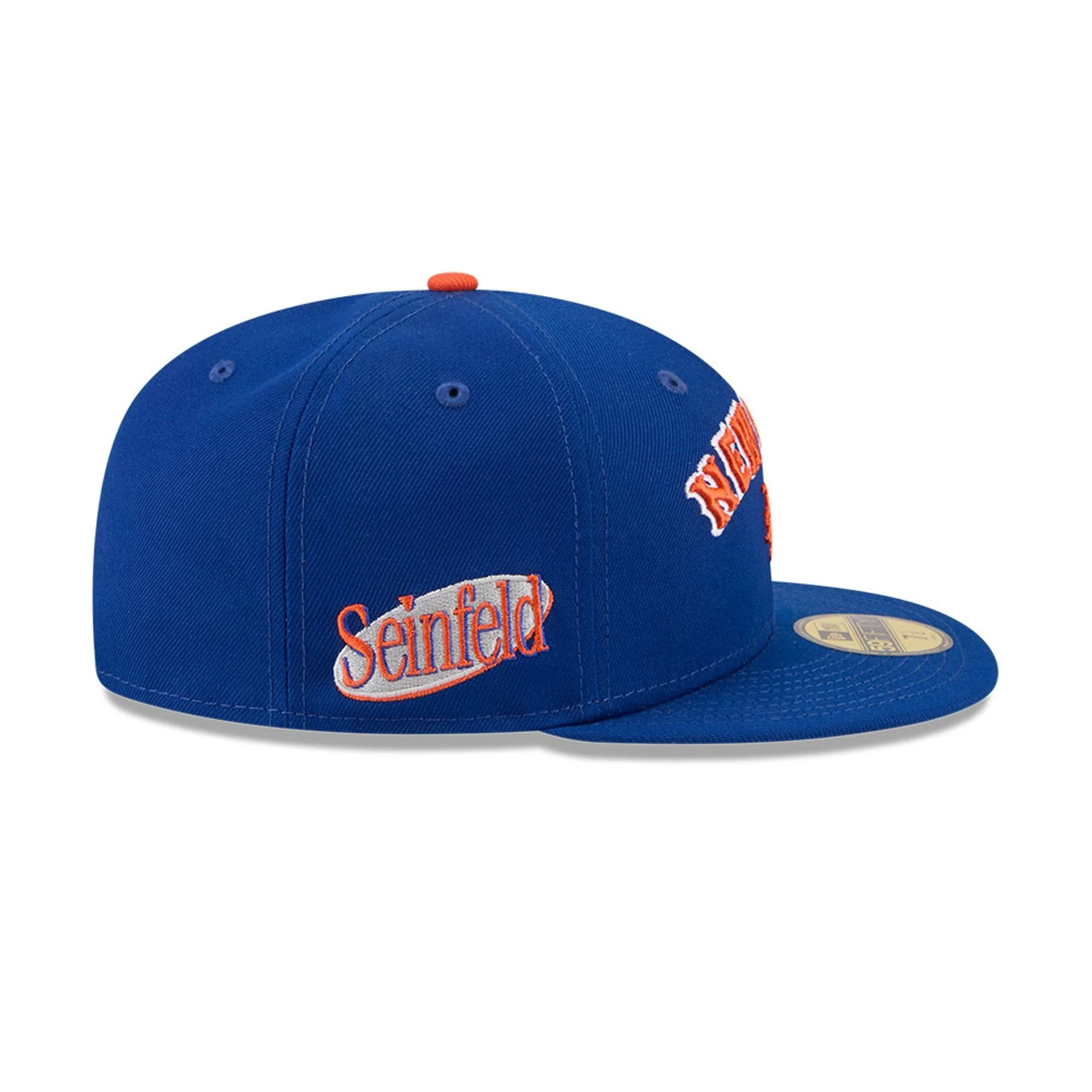 New York Mets MLB X Seinfeld Blue 59FIFTY Fitted Cap - Image 5