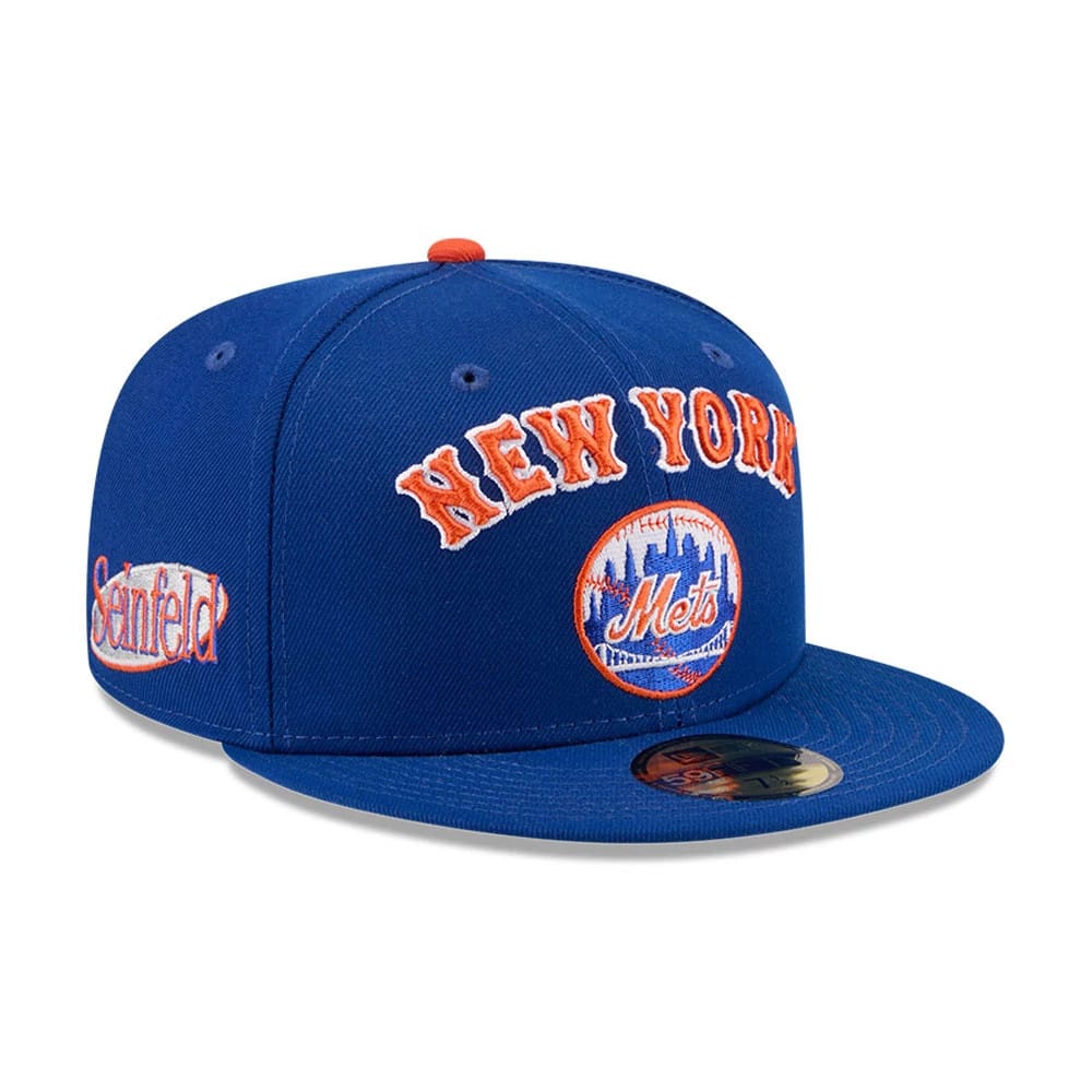 New York Mets MLB X Seinfeld Cooperstown Blue 59FIFTY Fitted Cap