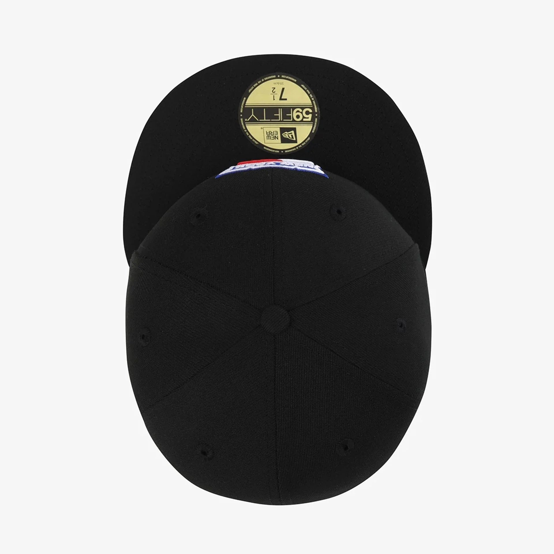 New York Rangers NHL 59FIFTY Day Black 59FIFTY Fitted Cap - Image 4