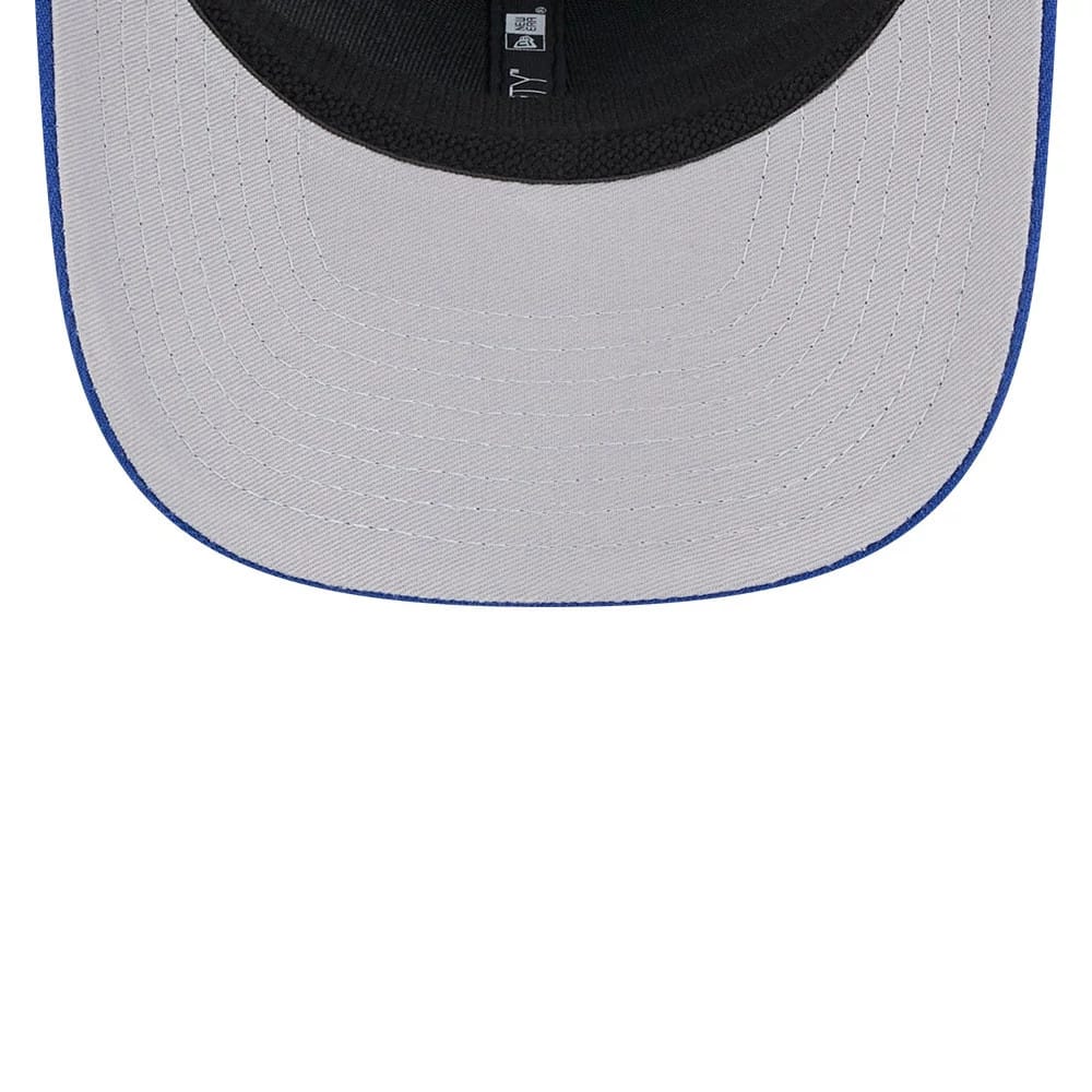 New York Rangers NHL Evergreen Blue 9SEVENTY Stretch Snap Adjustable Cap - Image 2