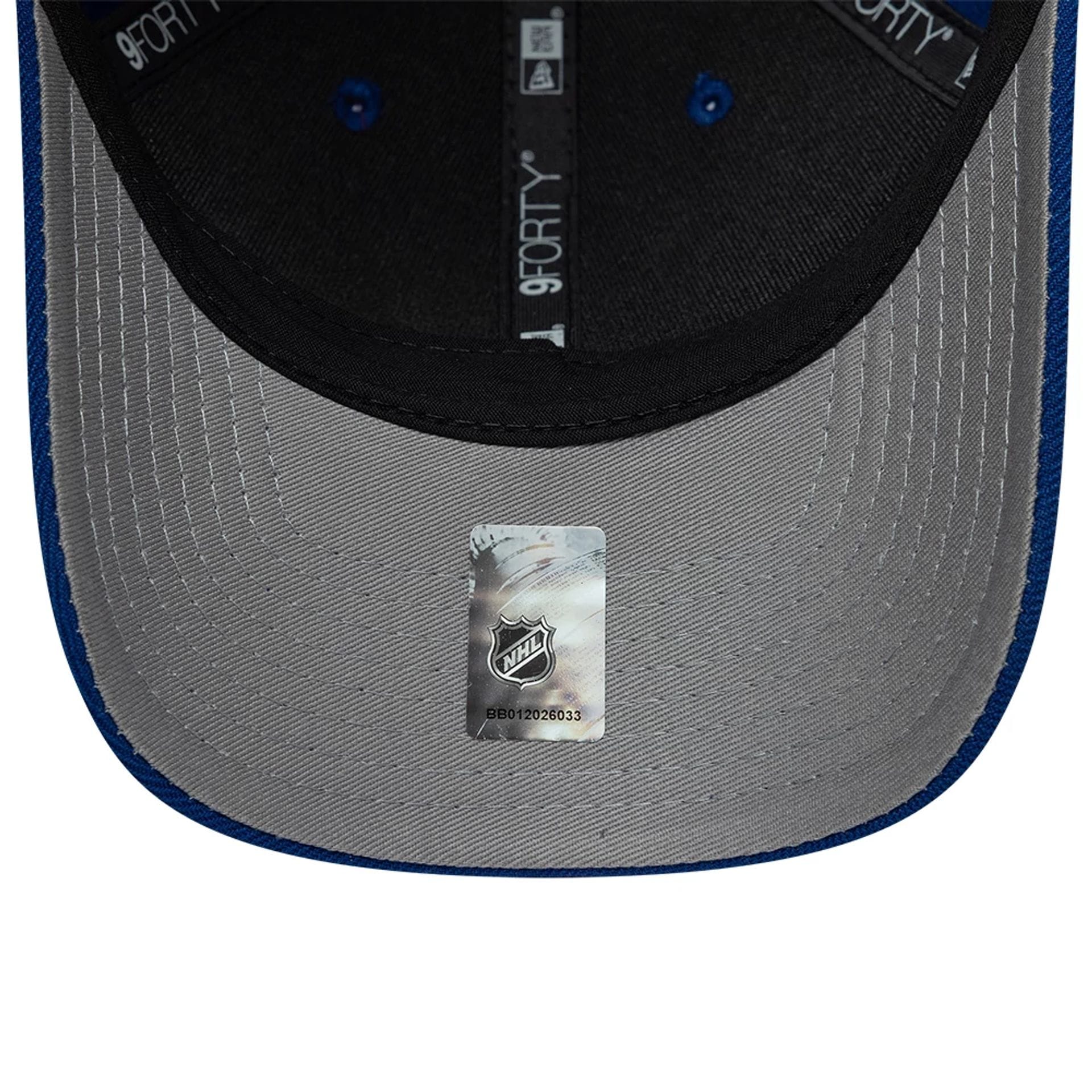 New York Rangers NHL Team Blue 9FORTY M-Crown Adjustable Cap - Image 2