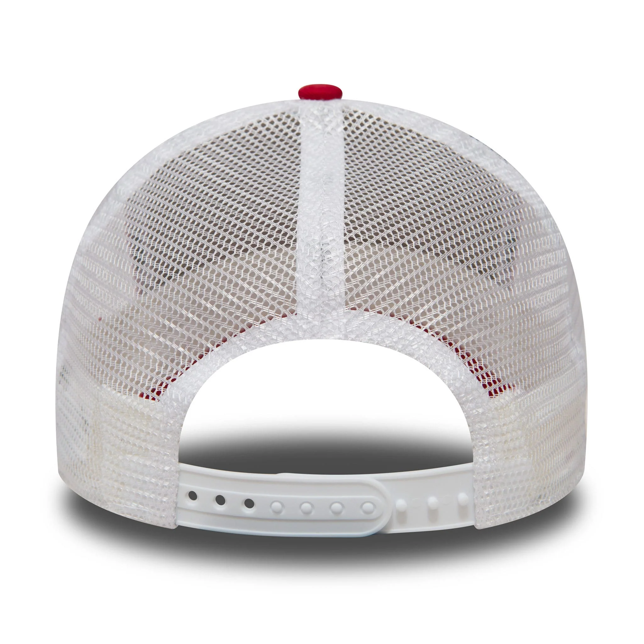 New York Yankees Clean Red A-Frame Trucker Cap - Image 2