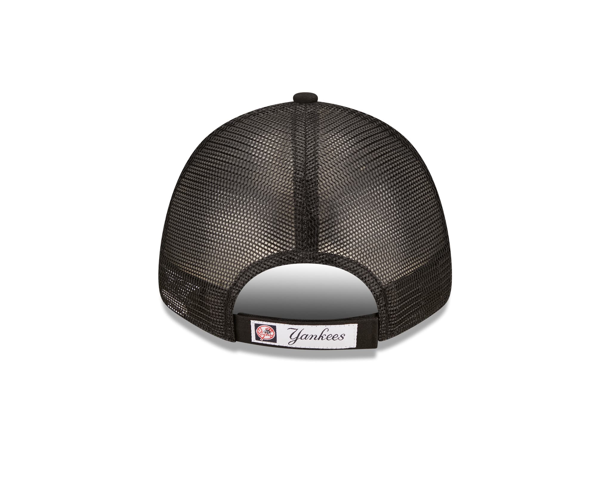 New York Yankees Home Field Black 9FORTY A-Frame Trucker Cap - Image 4