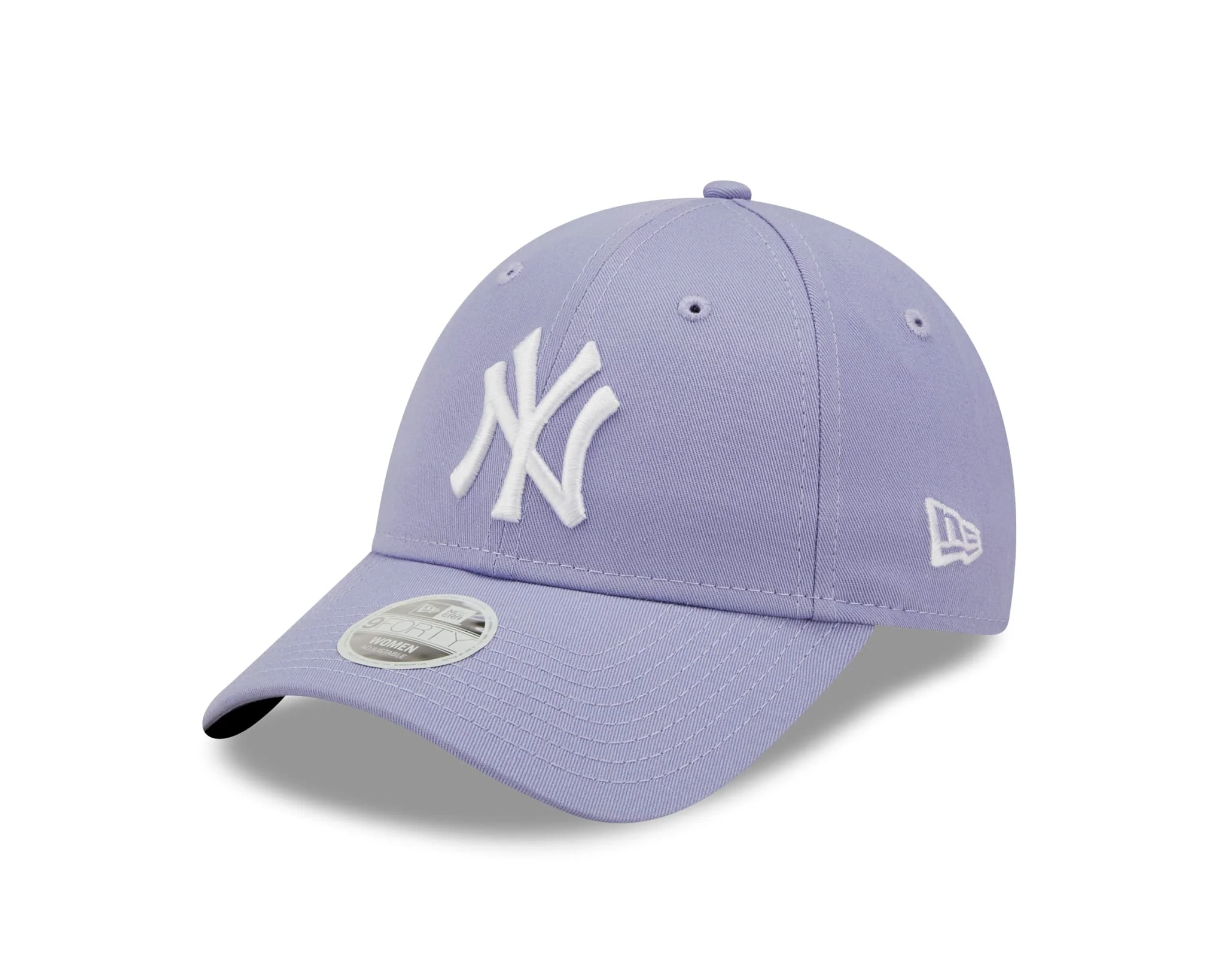 New York Yankees League Essentials Womens Lilac 9FORTY Adjustable Cap