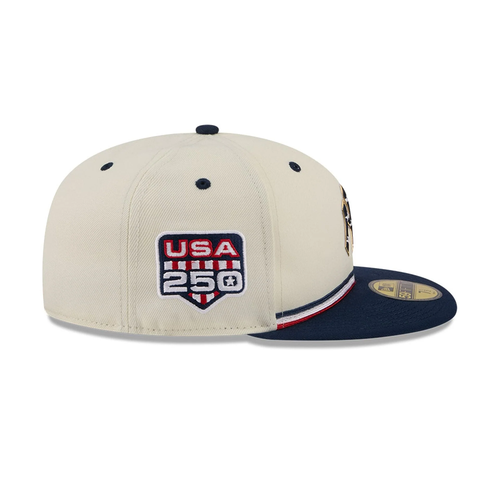 New York Yankees MLB 4th Of July 2026 Cream 59FIFTY Fitted Cap - Image 4