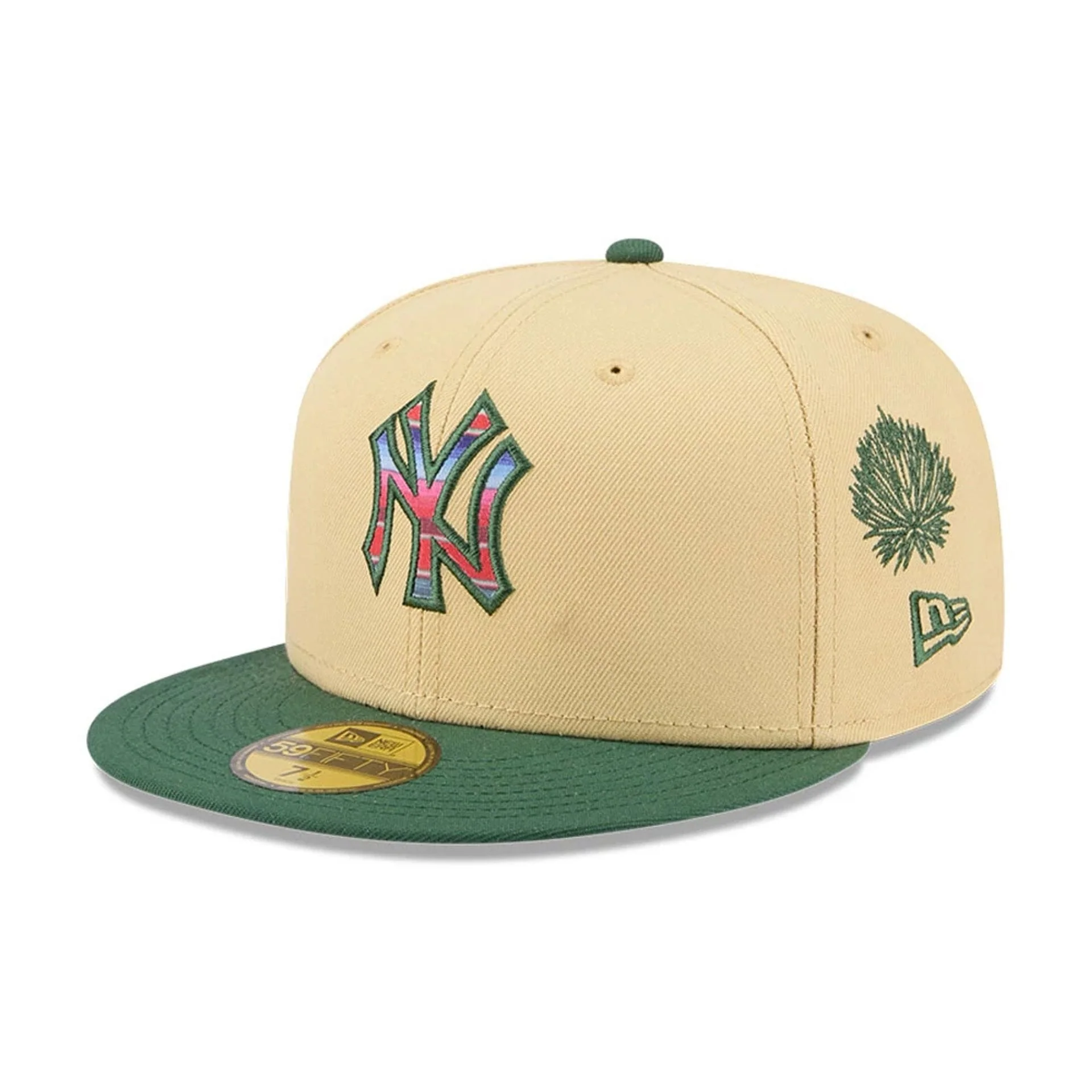 New York Yankees MLB Agave 2Tone Light Beige 59FIFTY Fitted Cap