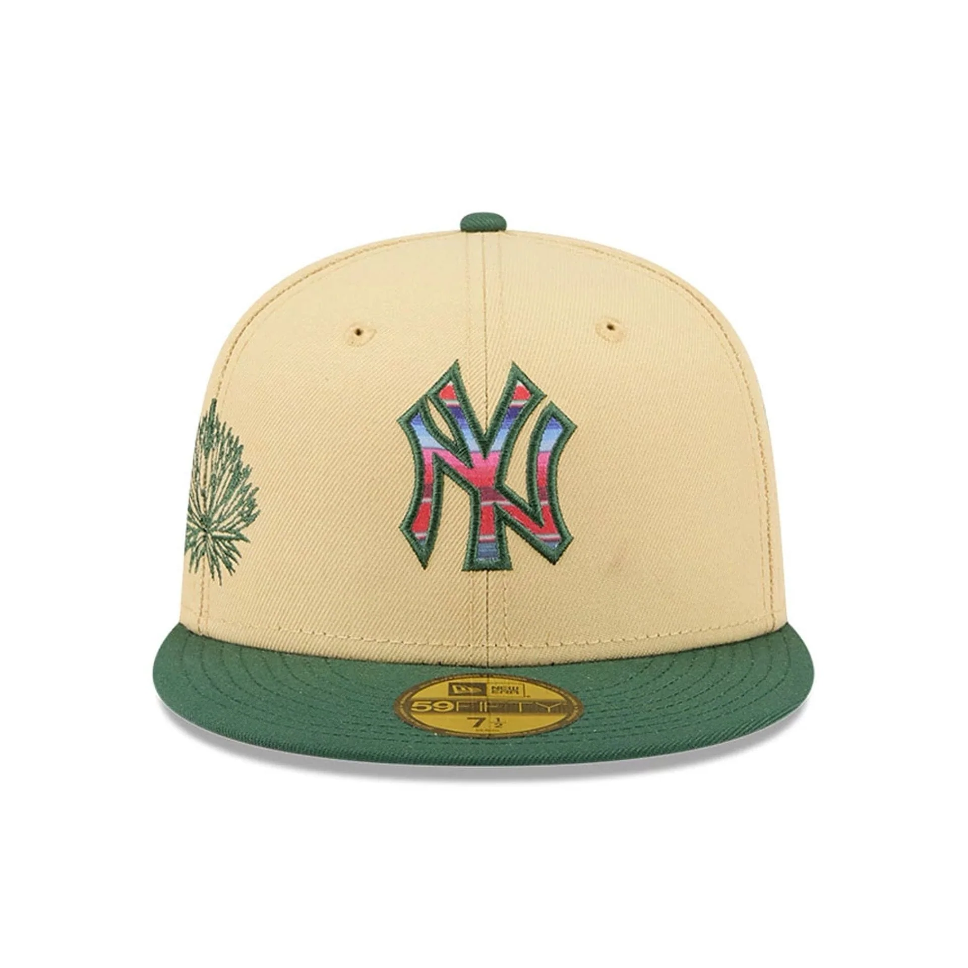 New York Yankees MLB Agave 2Tone Light Beige 59FIFTY Fitted Cap - Image 3
