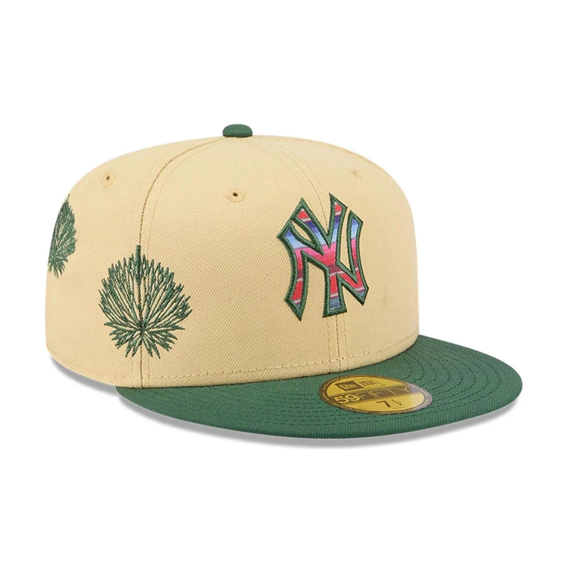 New York Yankees MLB Agave 2Tone Light Beige 59FIFTY Fitted Cap - Image 4