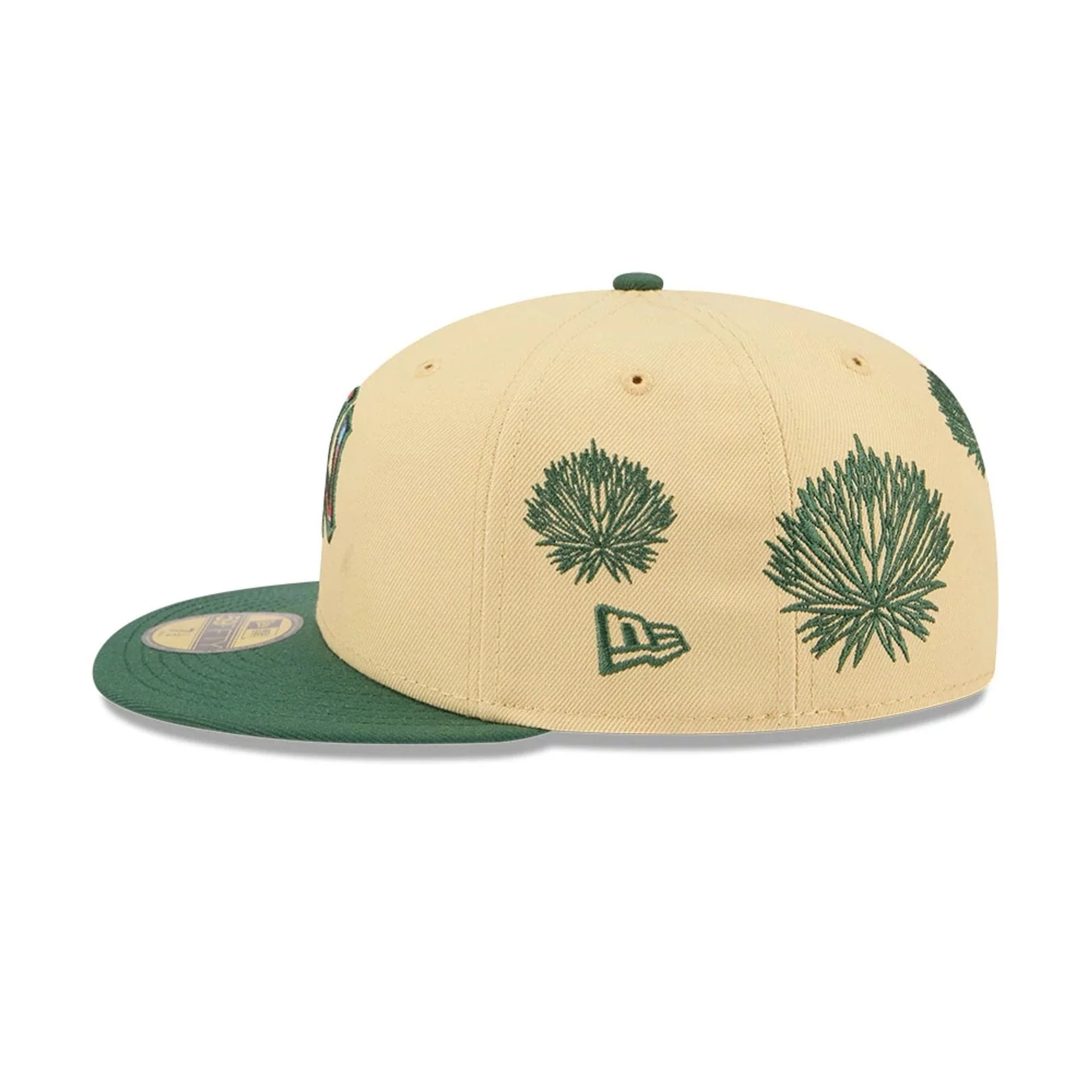 New York Yankees MLB Agave 2Tone Light Beige 59FIFTY Fitted Cap - Image 6