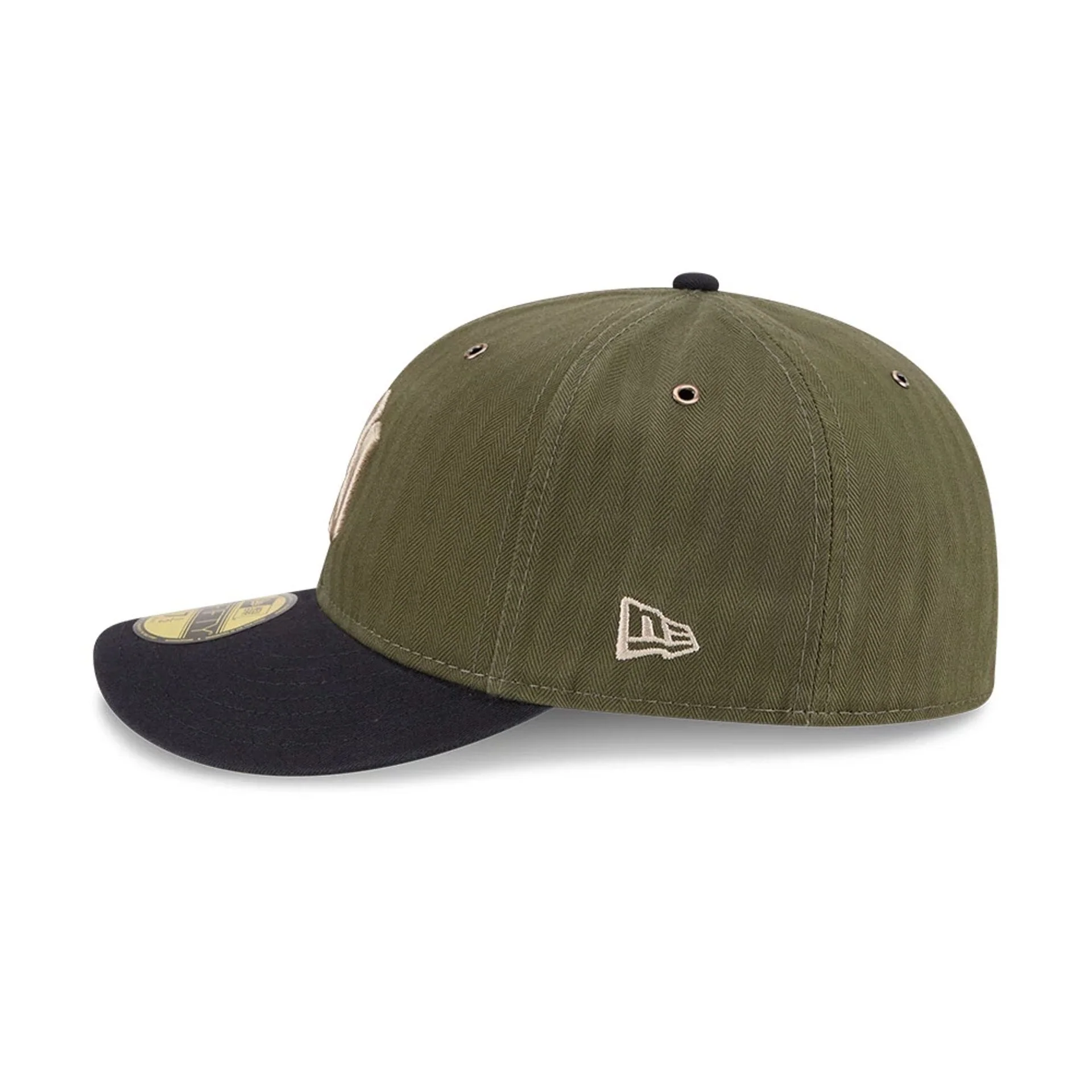 New York Yankees MLB American Herringbone Green 59FIFTY Fitted Cap - Image 6