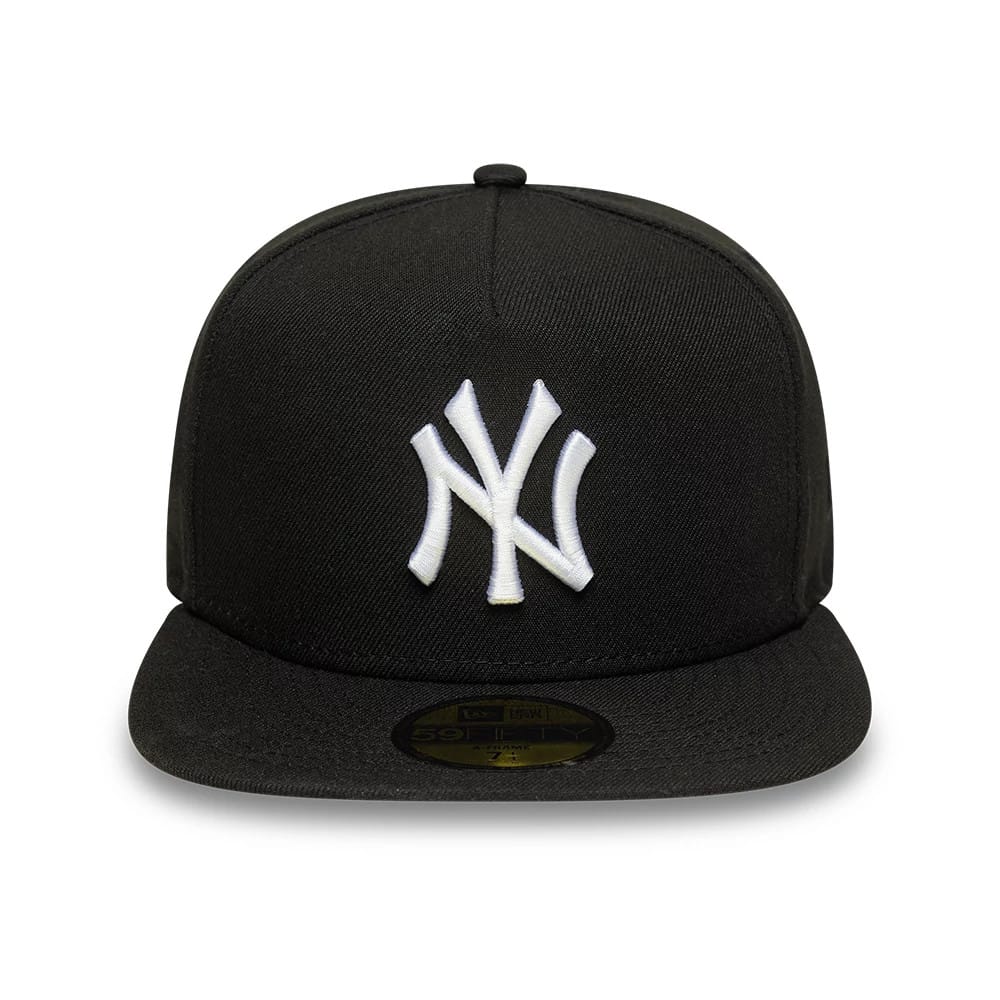 New York Yankees MLB Black 59FIFTY A-Frame Fitted Cap - Image 3