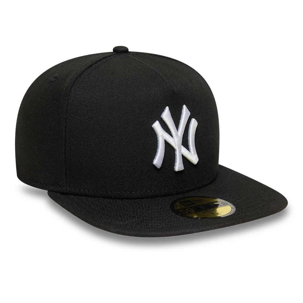 New York Yankees MLB Black 59FIFTY A-Frame Fitted Cap - Image 4
