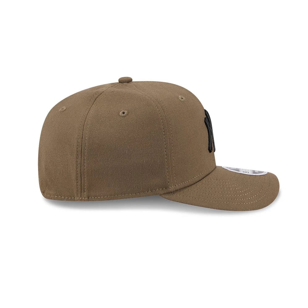New York Yankees MLB Brown 9SEVENTY Stretch Snap Adjustable Cap - Image 5