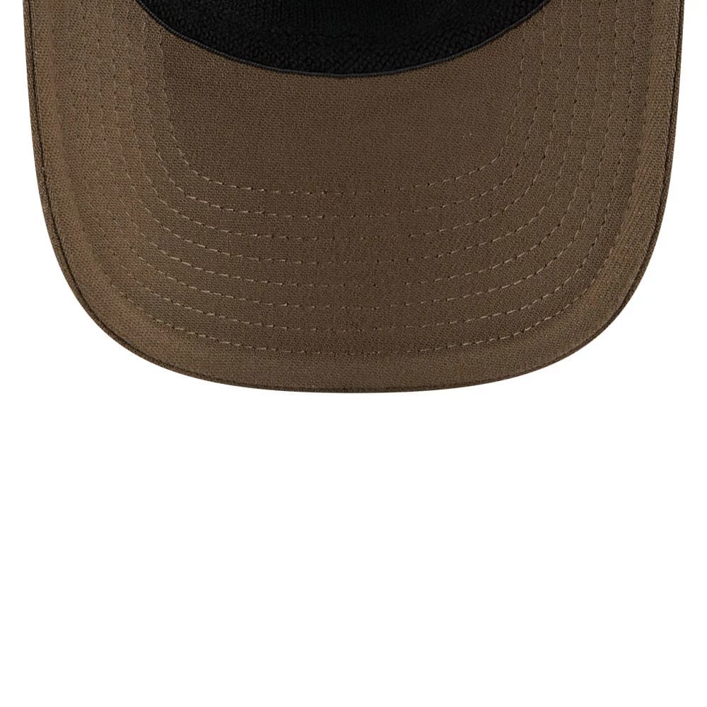 New York Yankees MLB Brown 9SEVENTY Stretch Snap Adjustable Cap - Image 7
