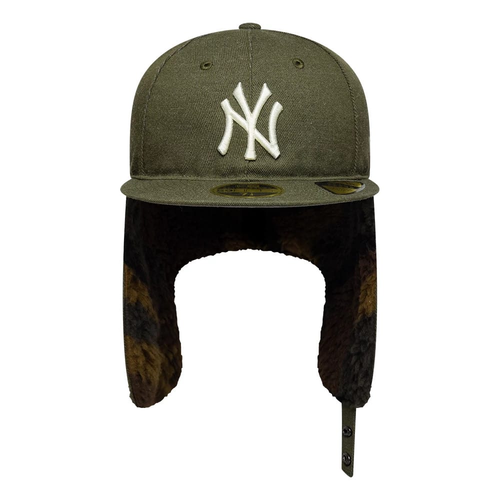 New York Yankees MLB Camo Open Green Retro Crown 59FIFTY Fitted Cap - Image 7