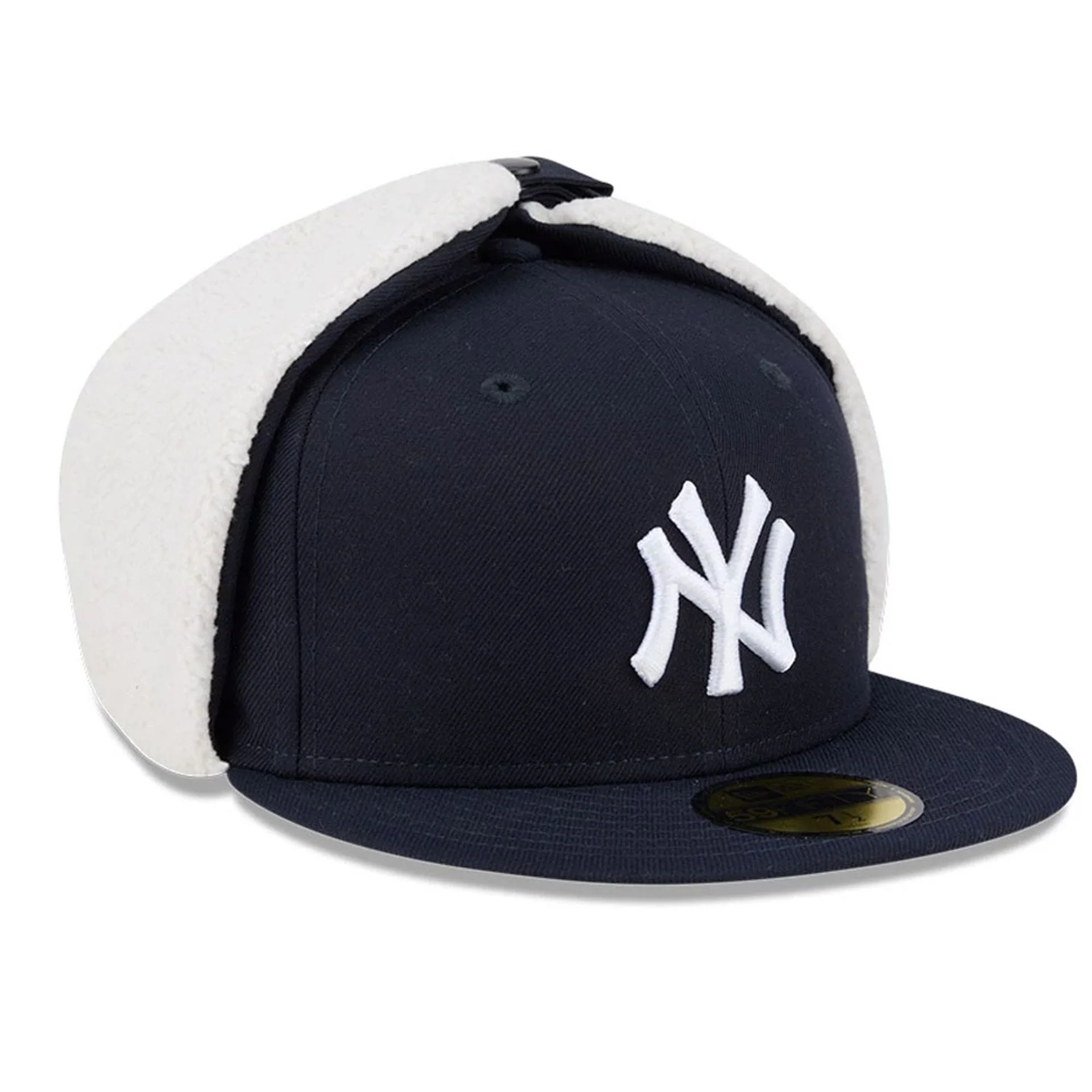 New York Yankees MLB Classic Navy Dogear 59FIFTY Fitted Cap - Image 4