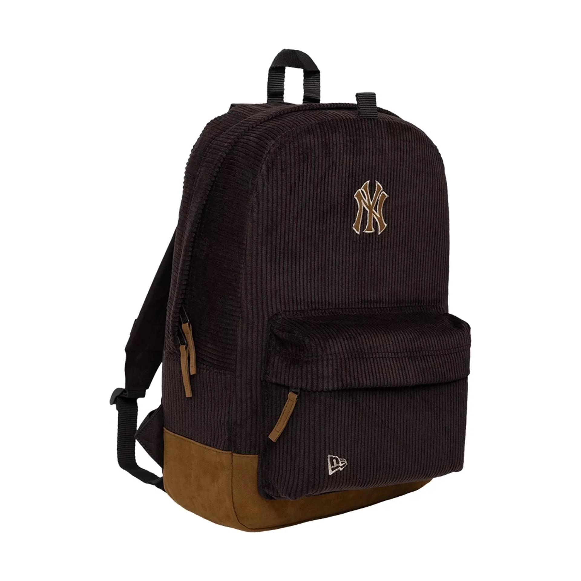 New York Yankees MLB Cord Dark Brown Stadium Backpack - Image 3