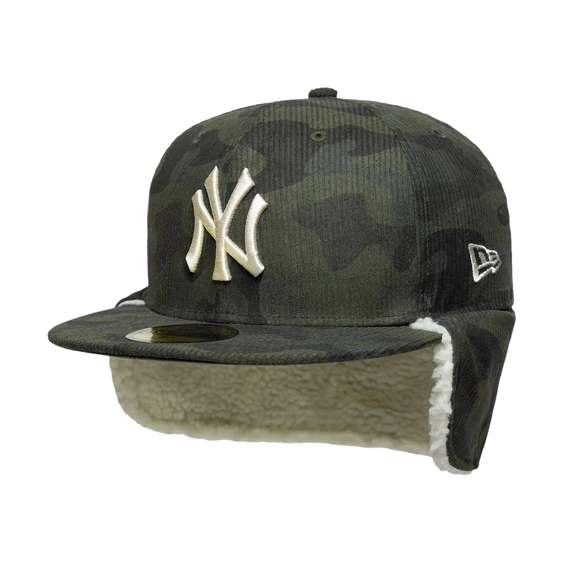 New York Yankees MLB Cord Green Downflap 59FIFTY Fitted Cap - Image 5