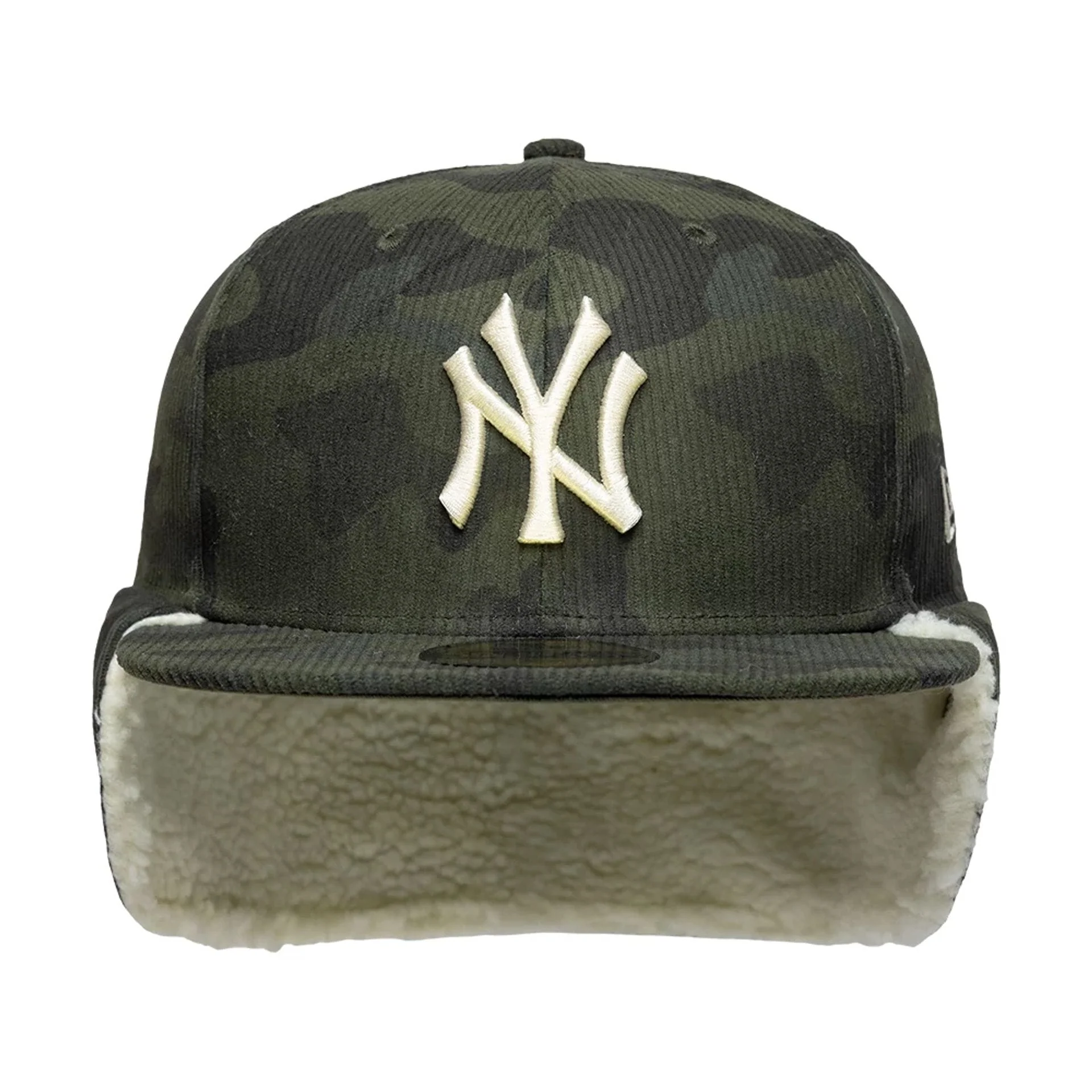 New York Yankees MLB Cord Green Downflap 59FIFTY Fitted Cap - Image 6