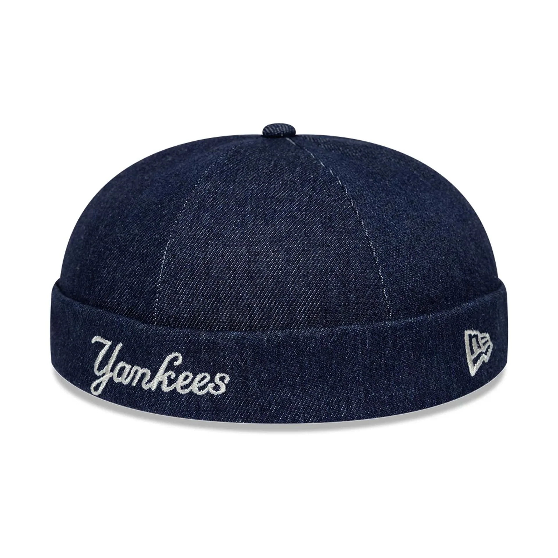 New York Yankees MLB Denim Skully Navy Docker Adjustable Cap