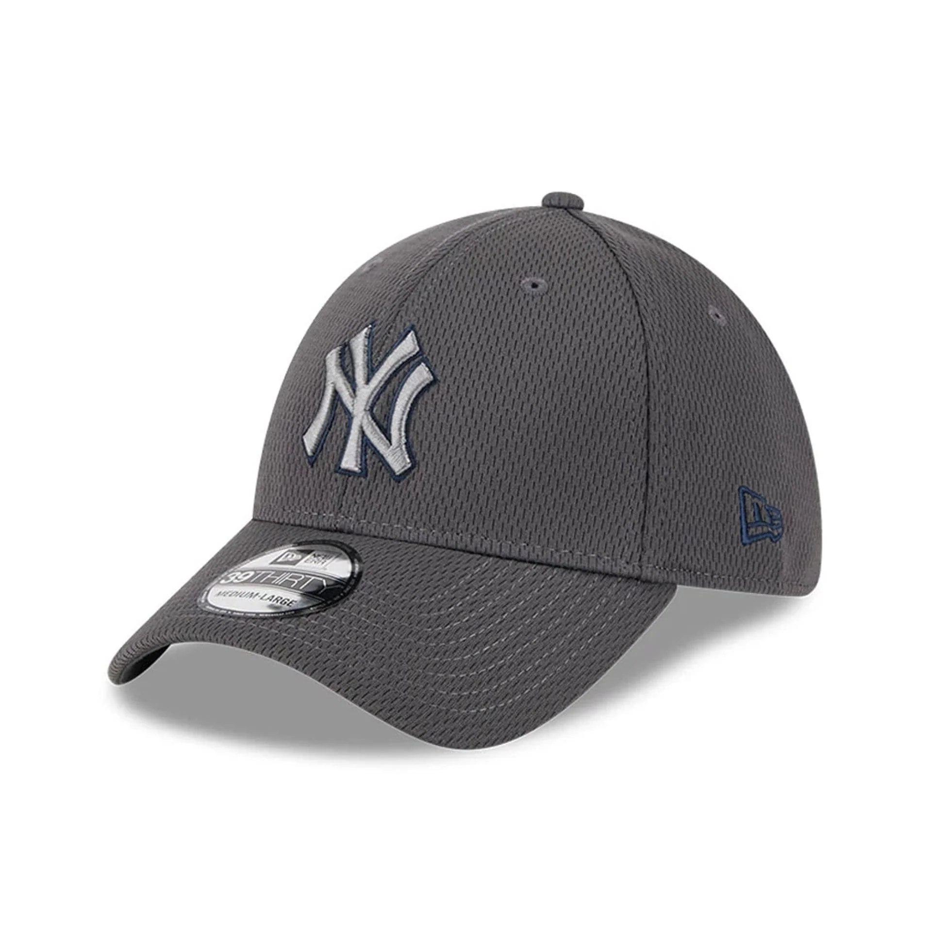 New York Yankees MLB Evergreen Dark Grey 39THIRTY Stretch Fit Cap