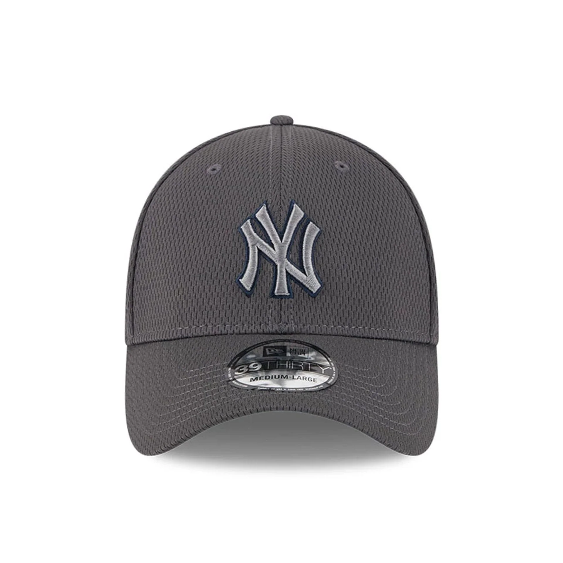 New York Yankees MLB Evergreen Dark Grey 39THIRTY Stretch Fit Cap - Image 2