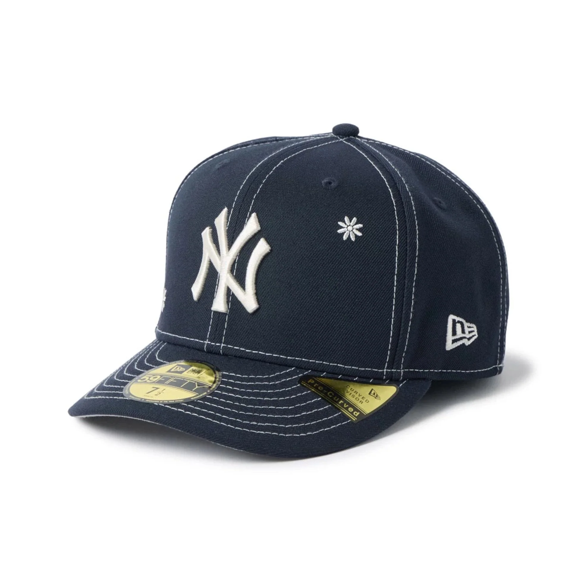 New York Yankees MLB Floral Navy 59FIFTY Fitted Cap