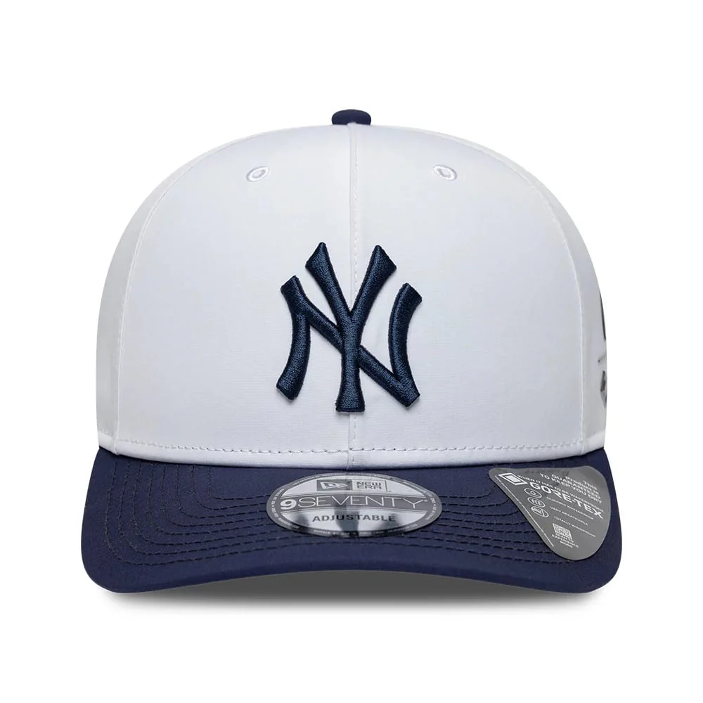 New York Yankees MLB Gore-Tex White 9SEVENTY Stretch Snap Adjustable Cap - Image 3