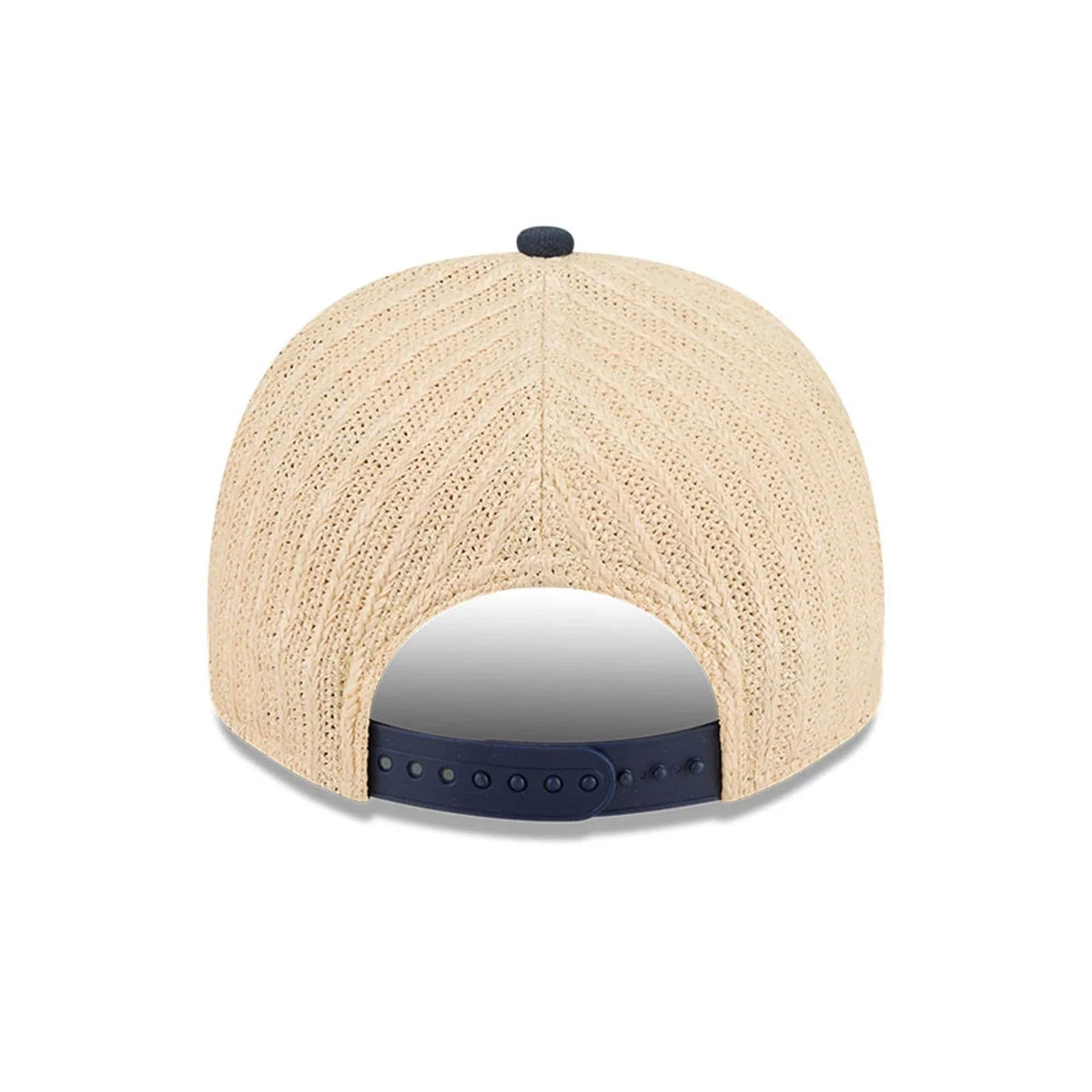 New York Yankees MLB Grained Navy 9FIFTY A-Frame Snapback Adjustable Cap - Image 7