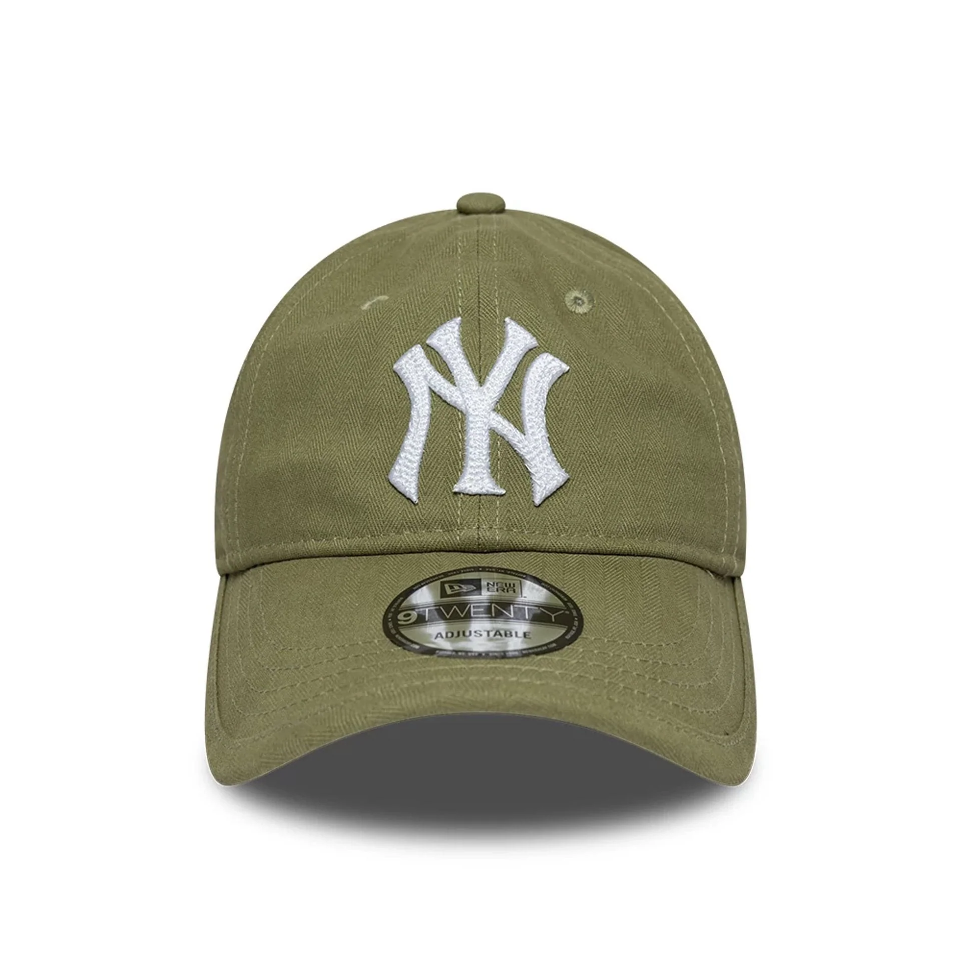 New York Yankees MLB Herringbone Green 9TWENTY Adjustable Cap - Image 7