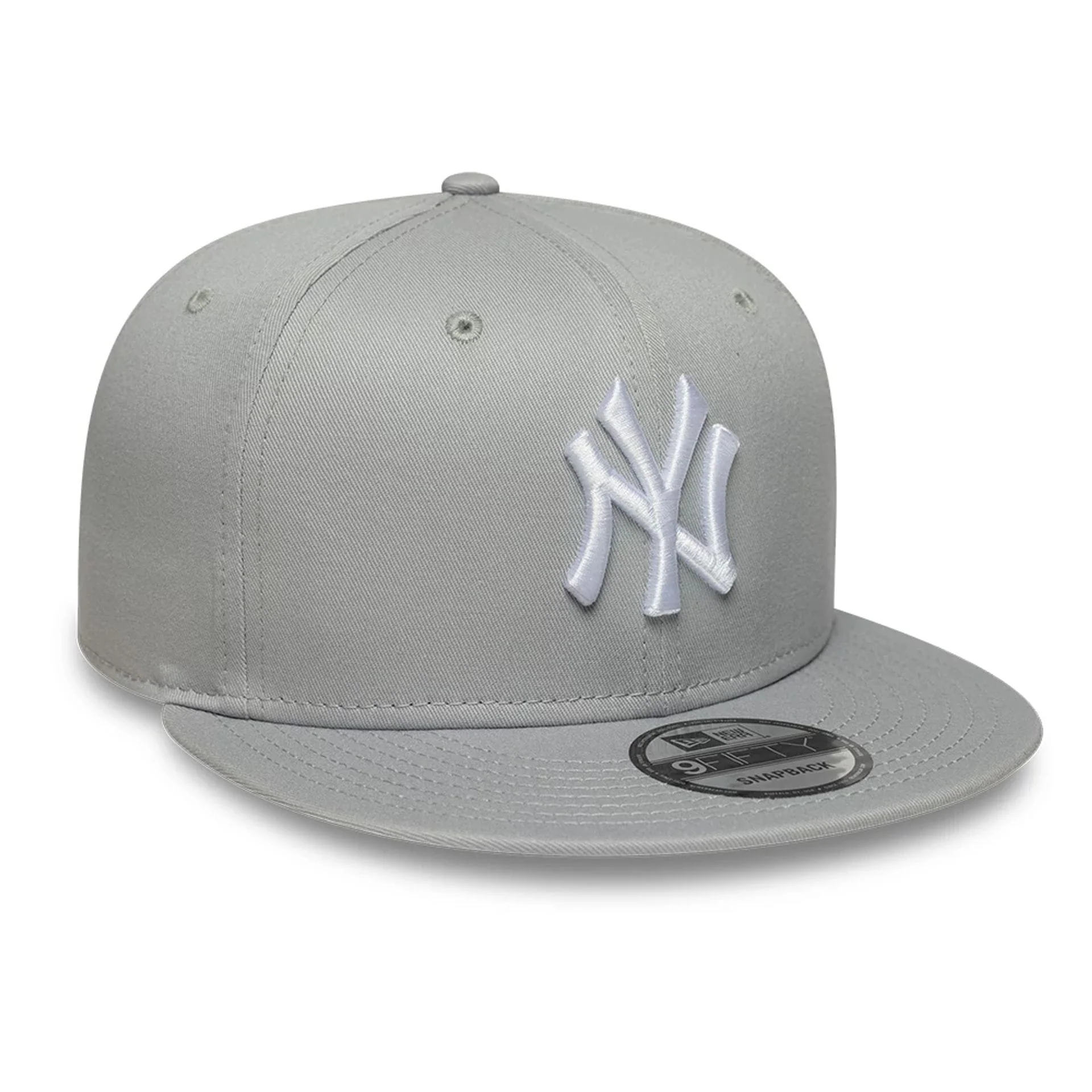 New York Yankees MLB League Essential Grey 9FIFTY Snapback Adjustable Cap - Image 3