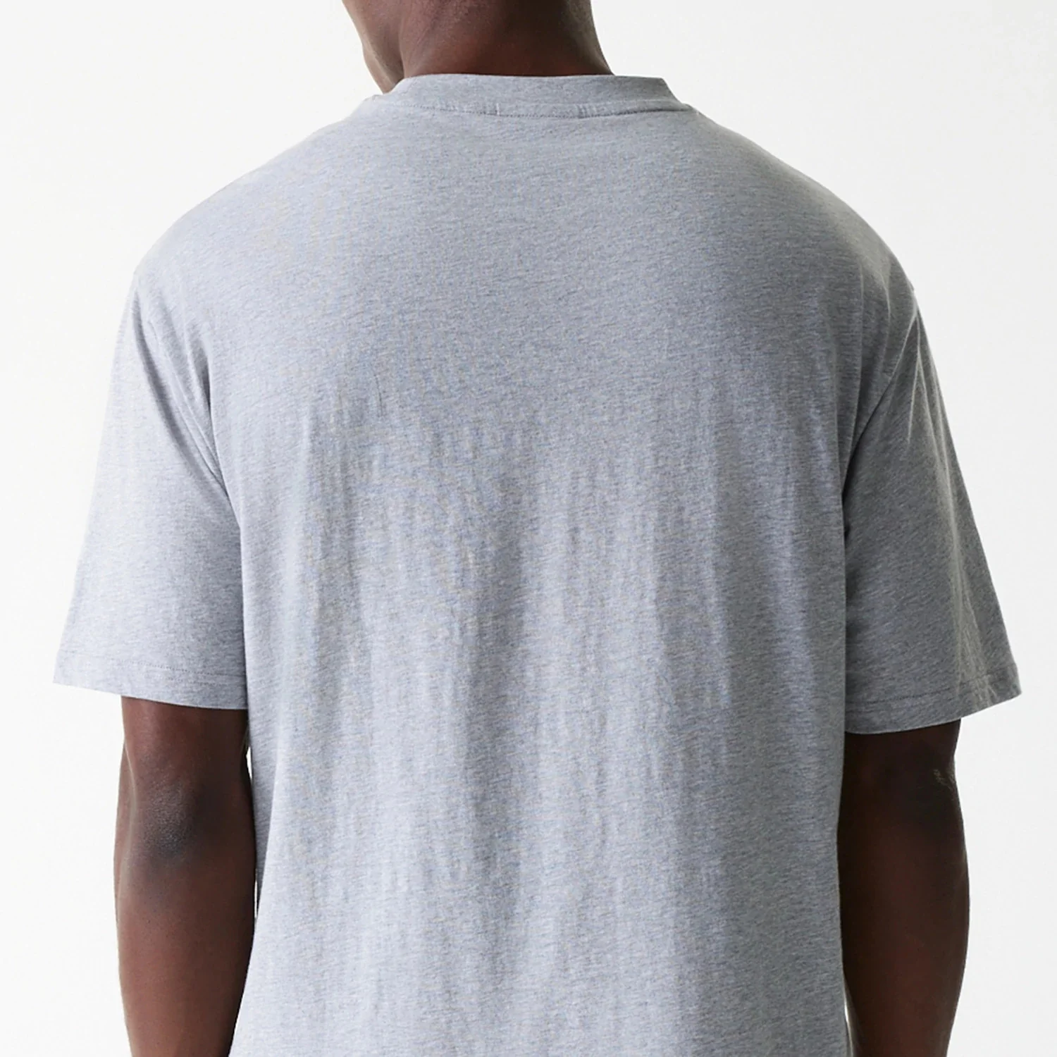 New York Yankees MLB League Essential Grey Oversized T-Shirt - Image 7