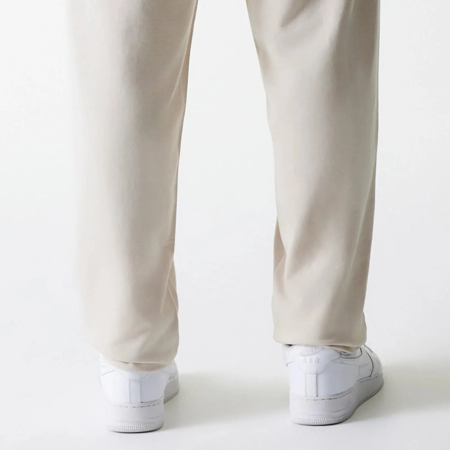 New York Yankees MLB League Essential Midi French Terry Cream Joggers - Image 7