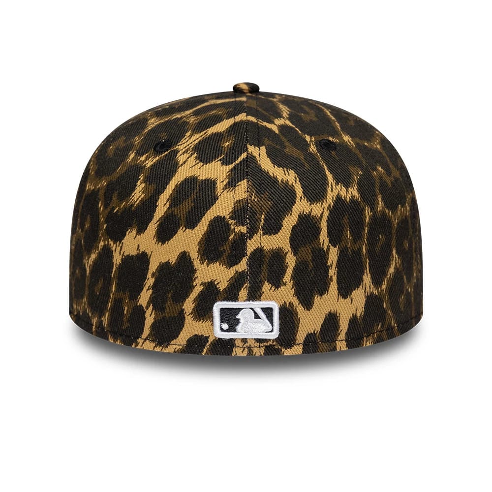 New York Yankees MLB Leopard Black 59FIFTY Fitted Cap - Image 5
