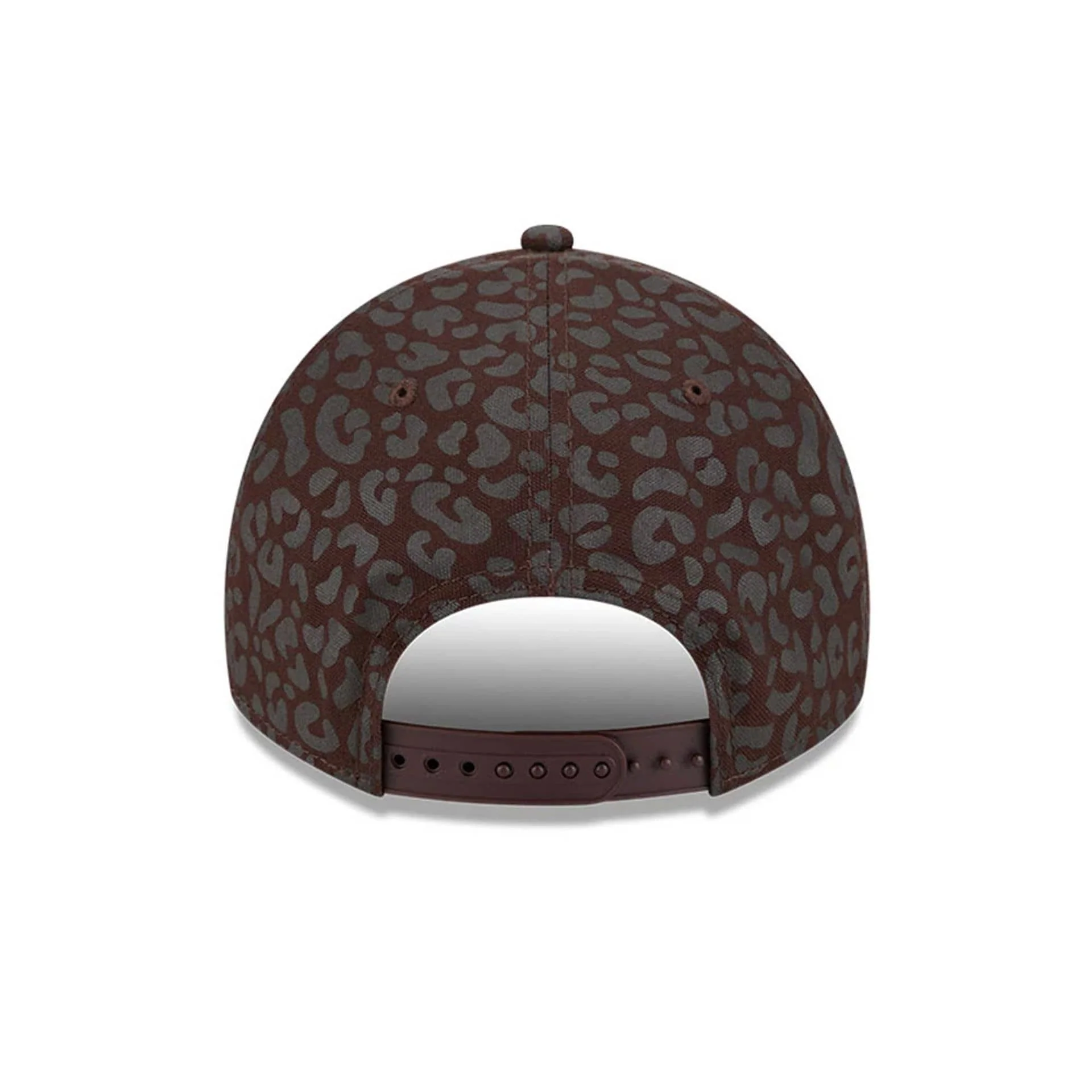 New York Yankees MLB Leopard Dark Brown 9TWENTY A-Frame Adjustable Cap - Image 6