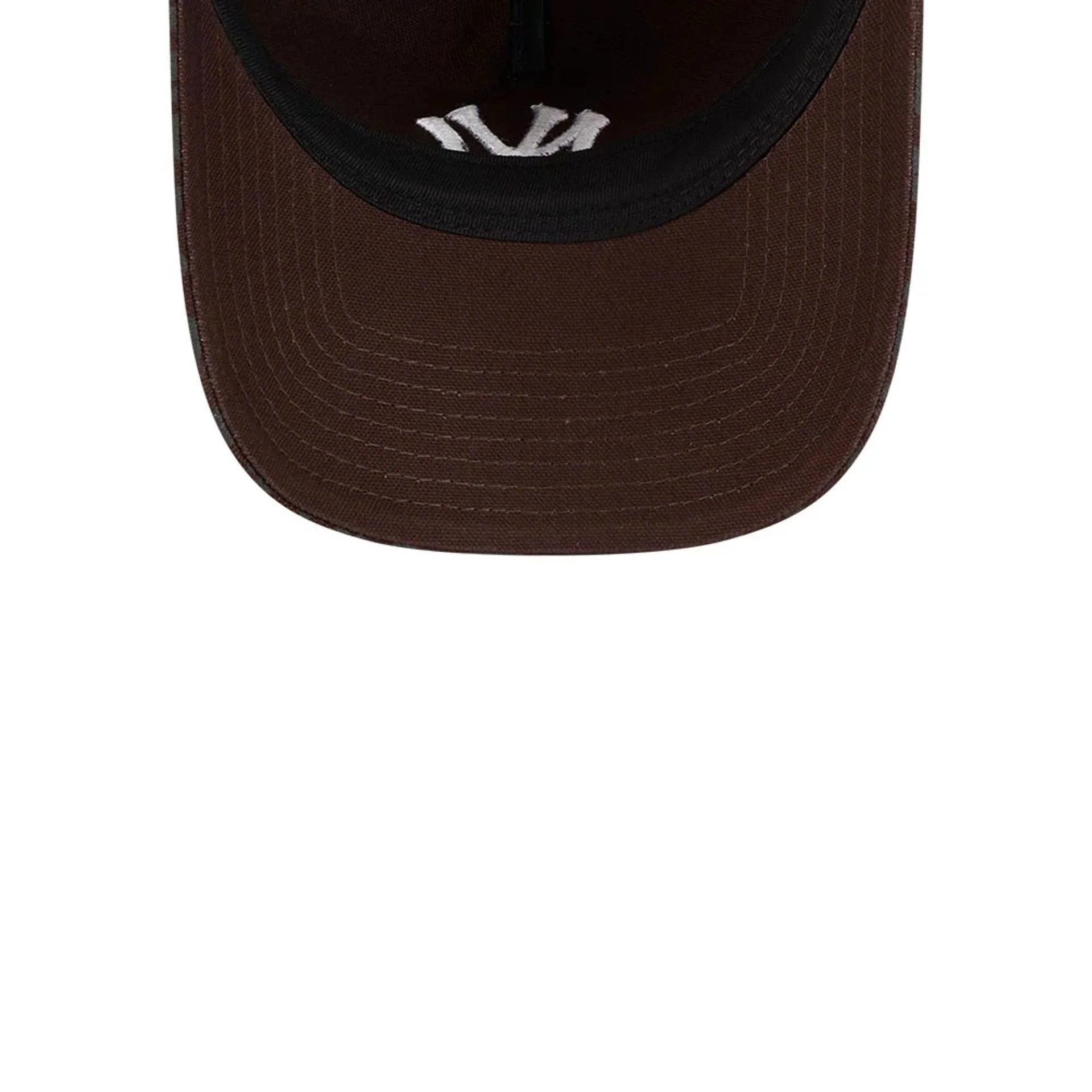 New York Yankees MLB Leopard Dark Brown 9TWENTY A-Frame Adjustable Cap - Image 7