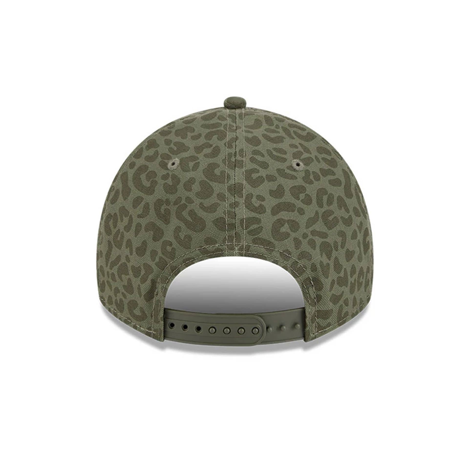 New York Yankees MLB Leopard Green 9TWENTY A-Frame Adjustable Cap - Image 4