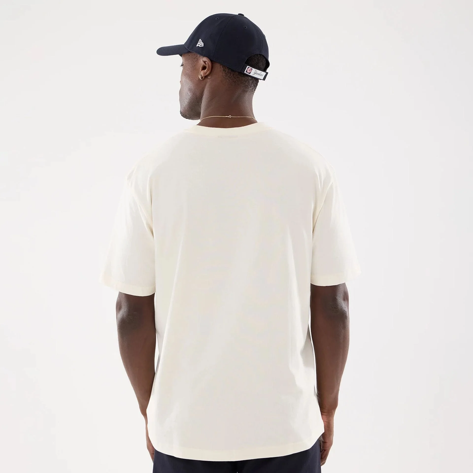 New York Yankees MLB Life Graphic Light Beige T-Shirt - Image 2