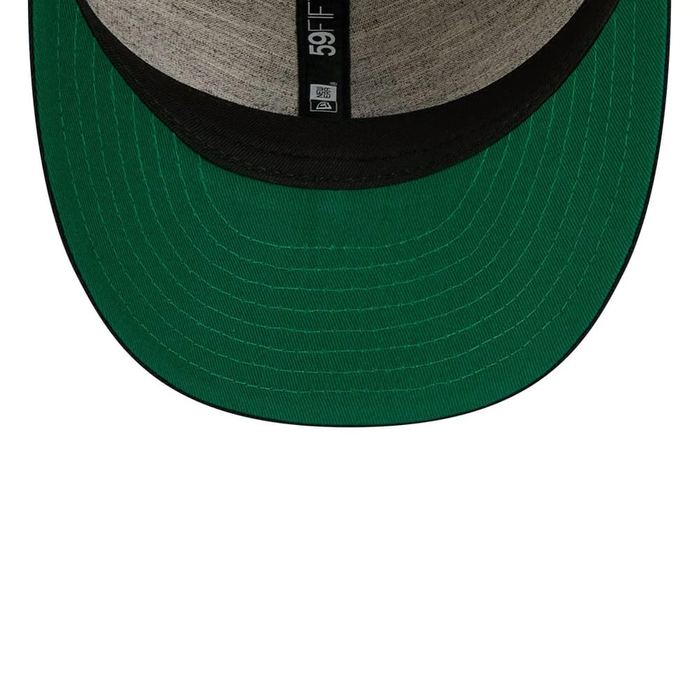 New York Yankees MLB Linen Cream Retro Crown 59FIFTY Fitted Cap - Image 2